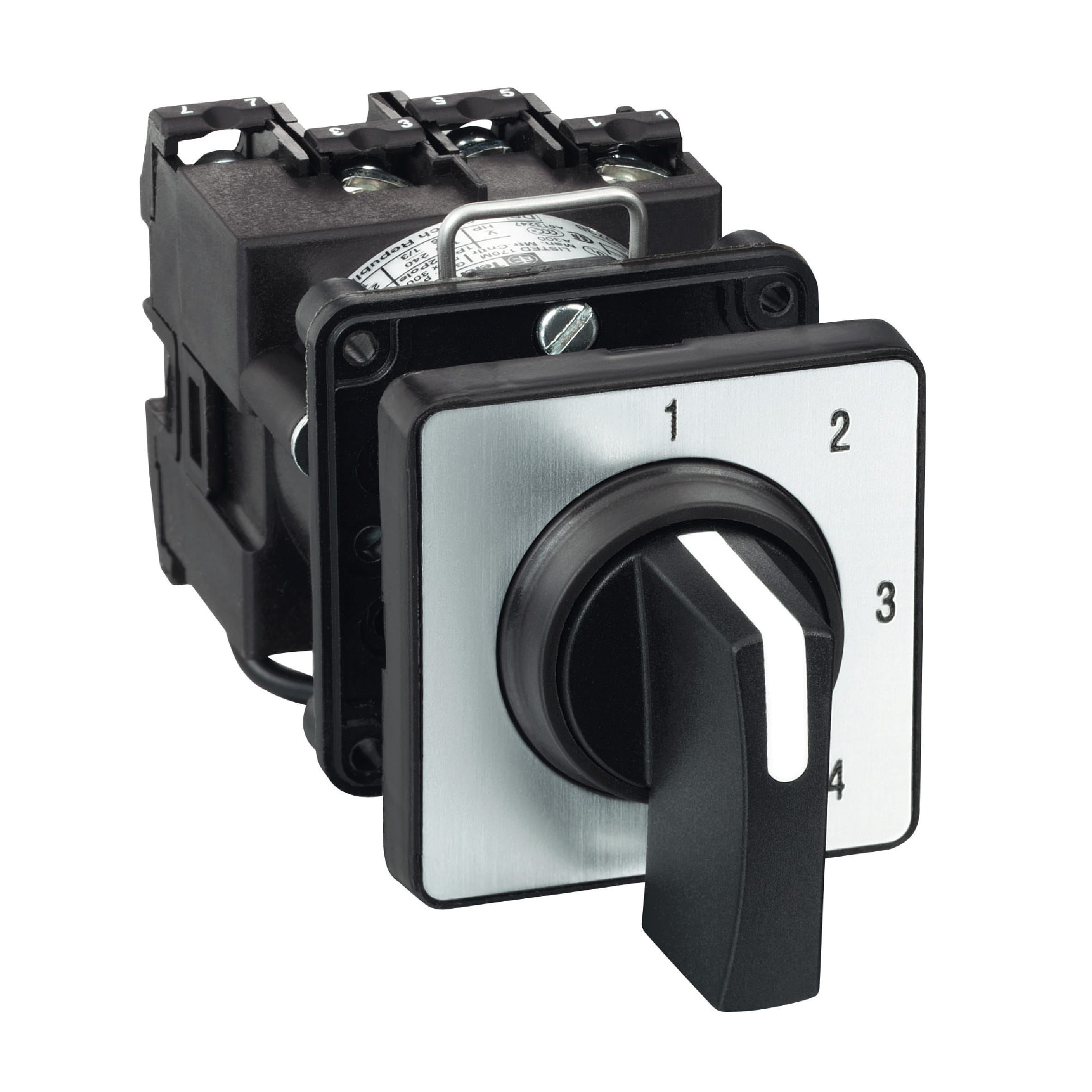 SCHNEIDER ELECTRIC - Commutatore a camme - 1 POLO - 45° - 12 A - per diametro 22 MM