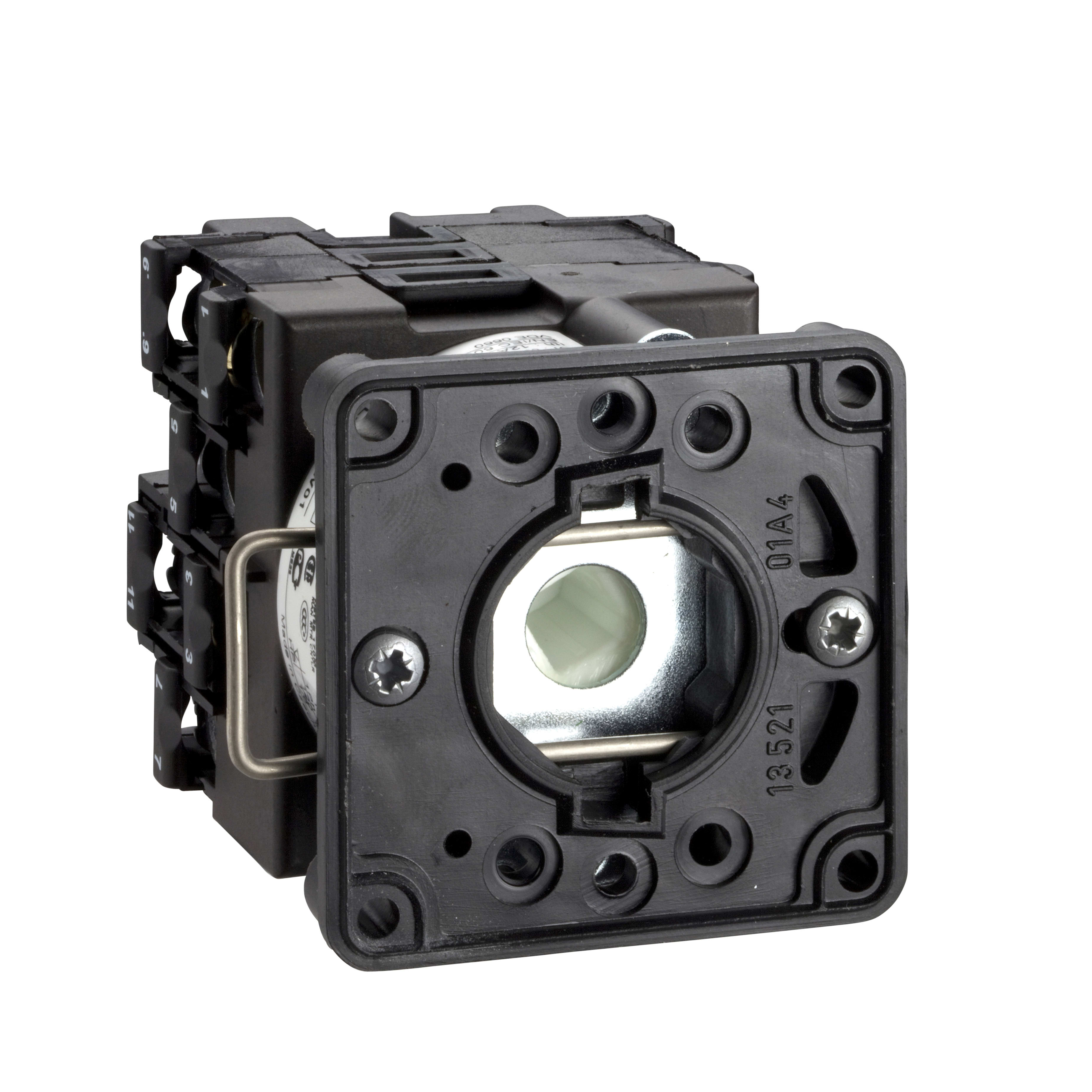 SCHNEIDER ELECTRIC - Commutatore - 2 poli - 45° - 12 A - per diametro 22 mm