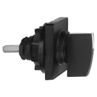 SCHNEIDER ELECTRIC - Testa commutatore 45 x 45mm - nera - leva nera - 0 - 1