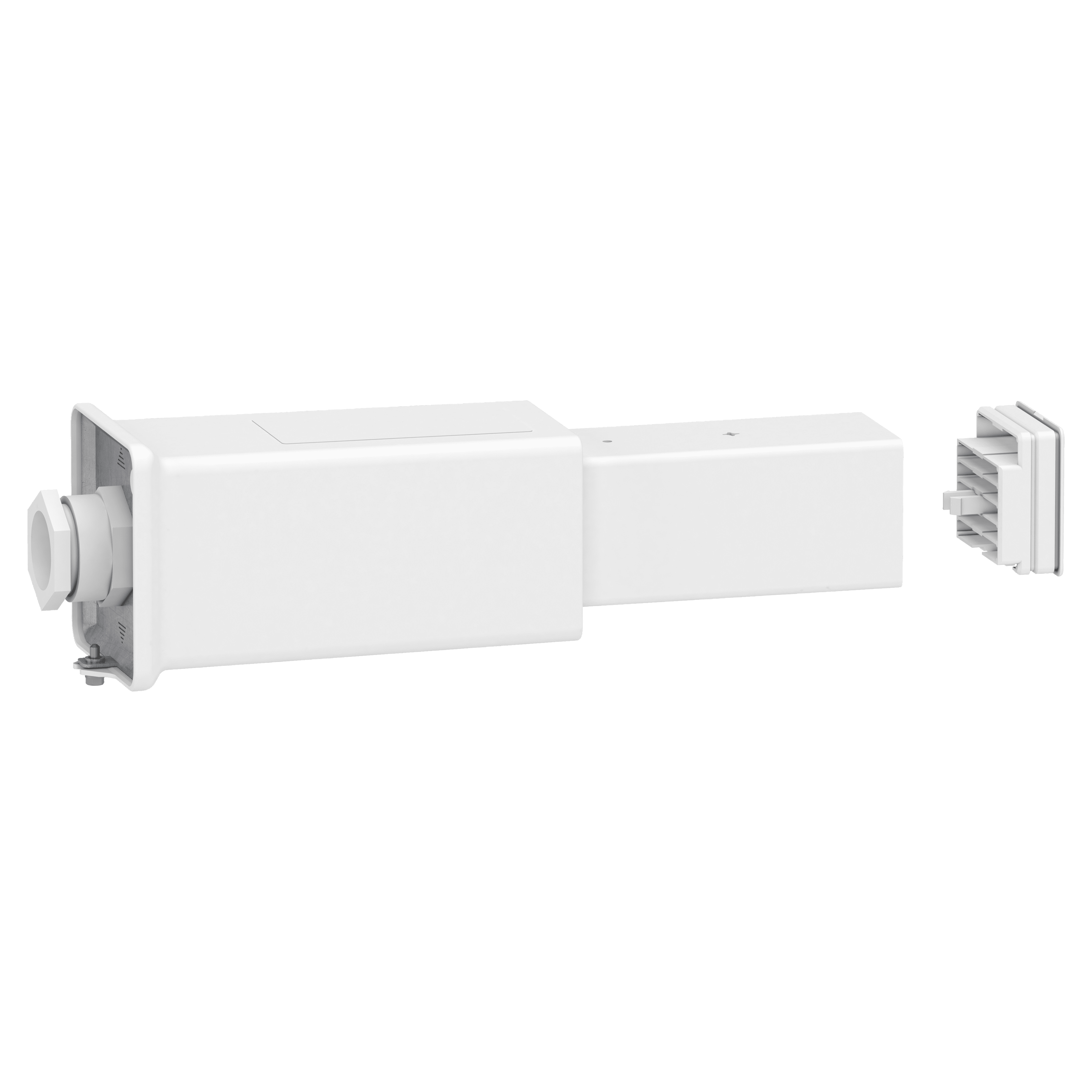 SCHNEIDER ELECTRIC - Canalis - Alimentazione KBB - 40 A - Montaggio a sx - telecomando - Bianco -