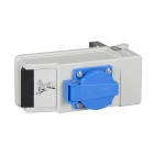 SCHNEIDER ELECTRIC - Canalis - Unità di deriv. per fusibile NF - 8,5 x 31,5 - 16 A - Presa alim. VDE