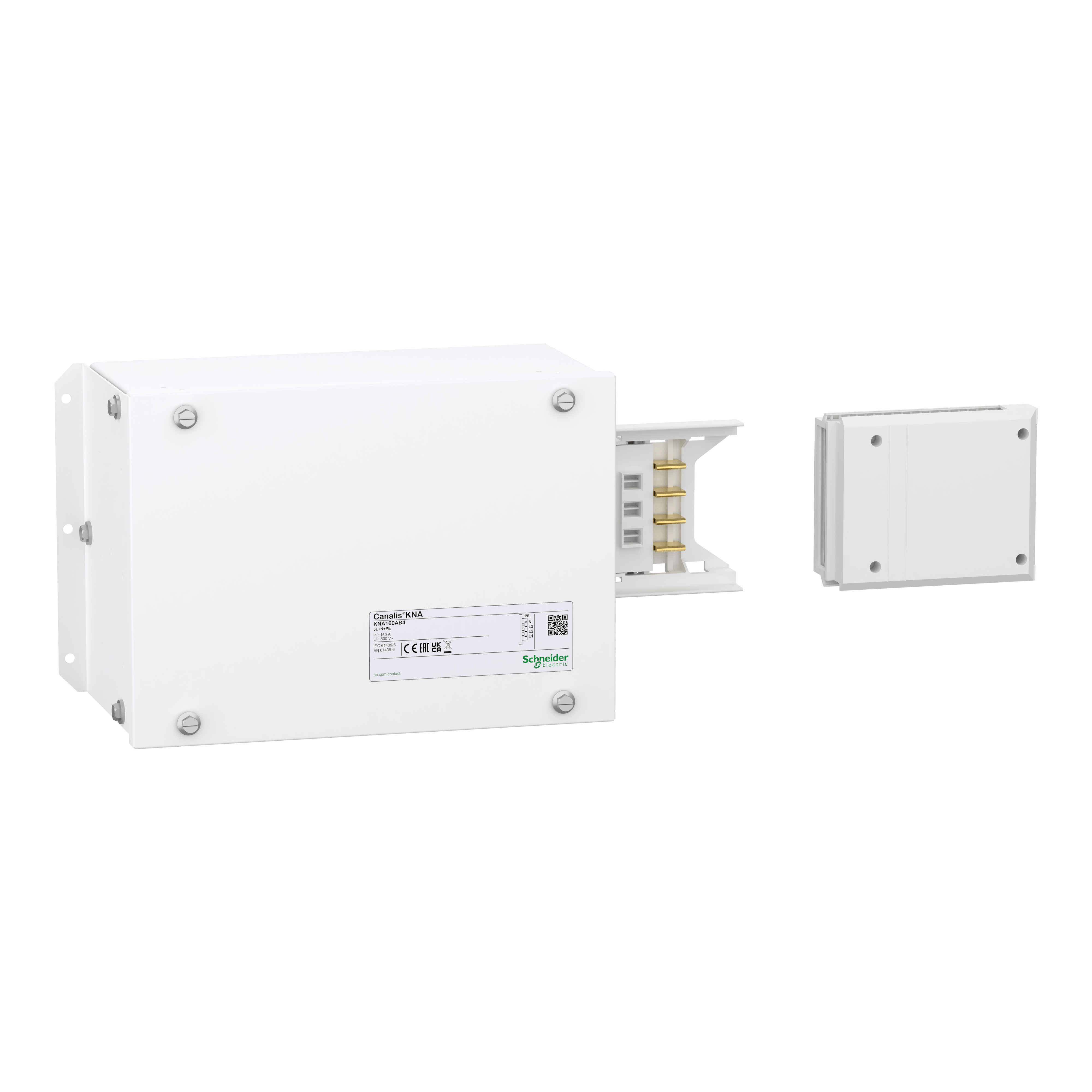 SCHNEIDER ELECTRIC - Canalis - Unità alimentazione per KNA - 160 A - Montaggio a sx o dx