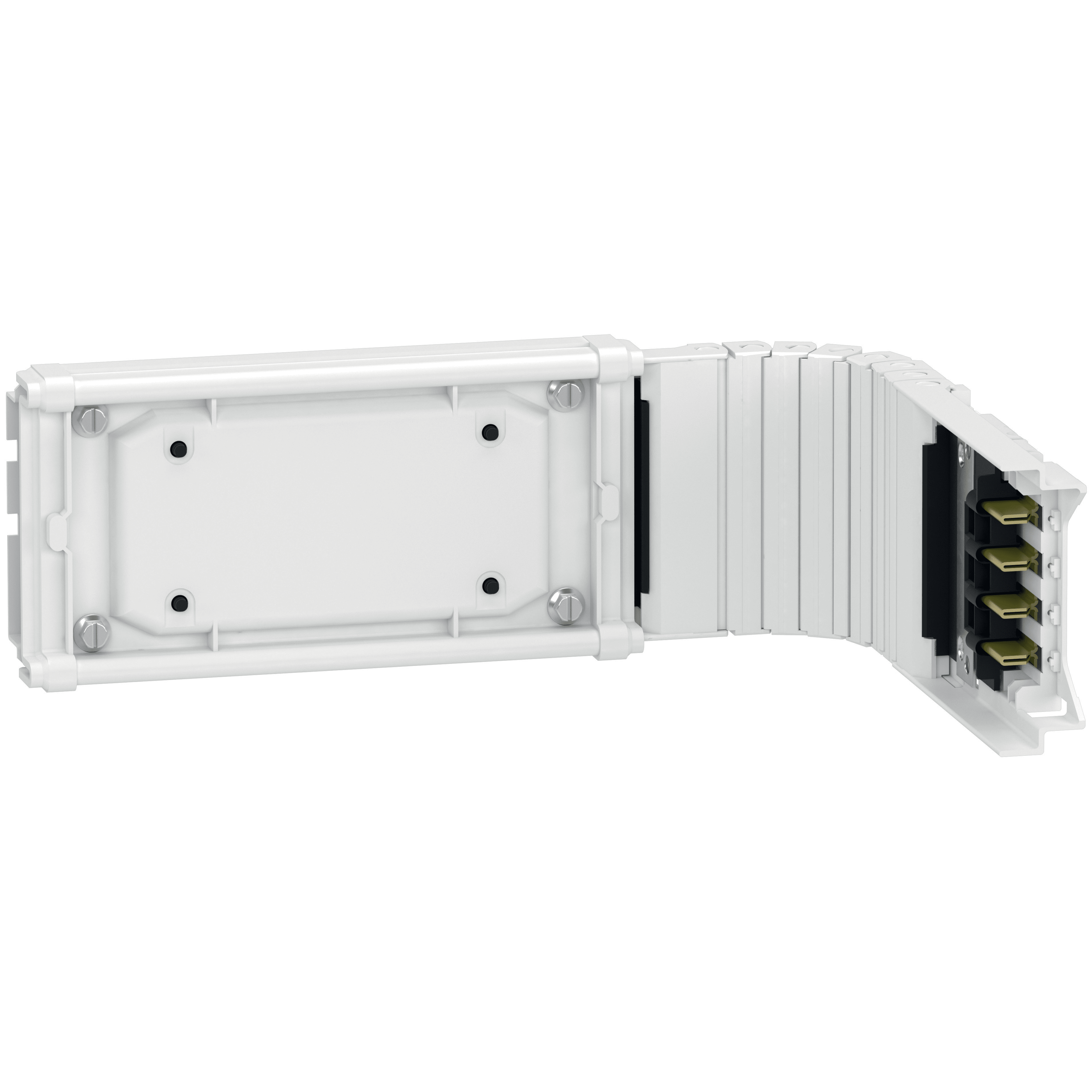 SCHNEIDER ELECTRIC - Canalis - Elemento a gomito fless. - 40..63 A - Ang. int-esterna da 80 a 180°
