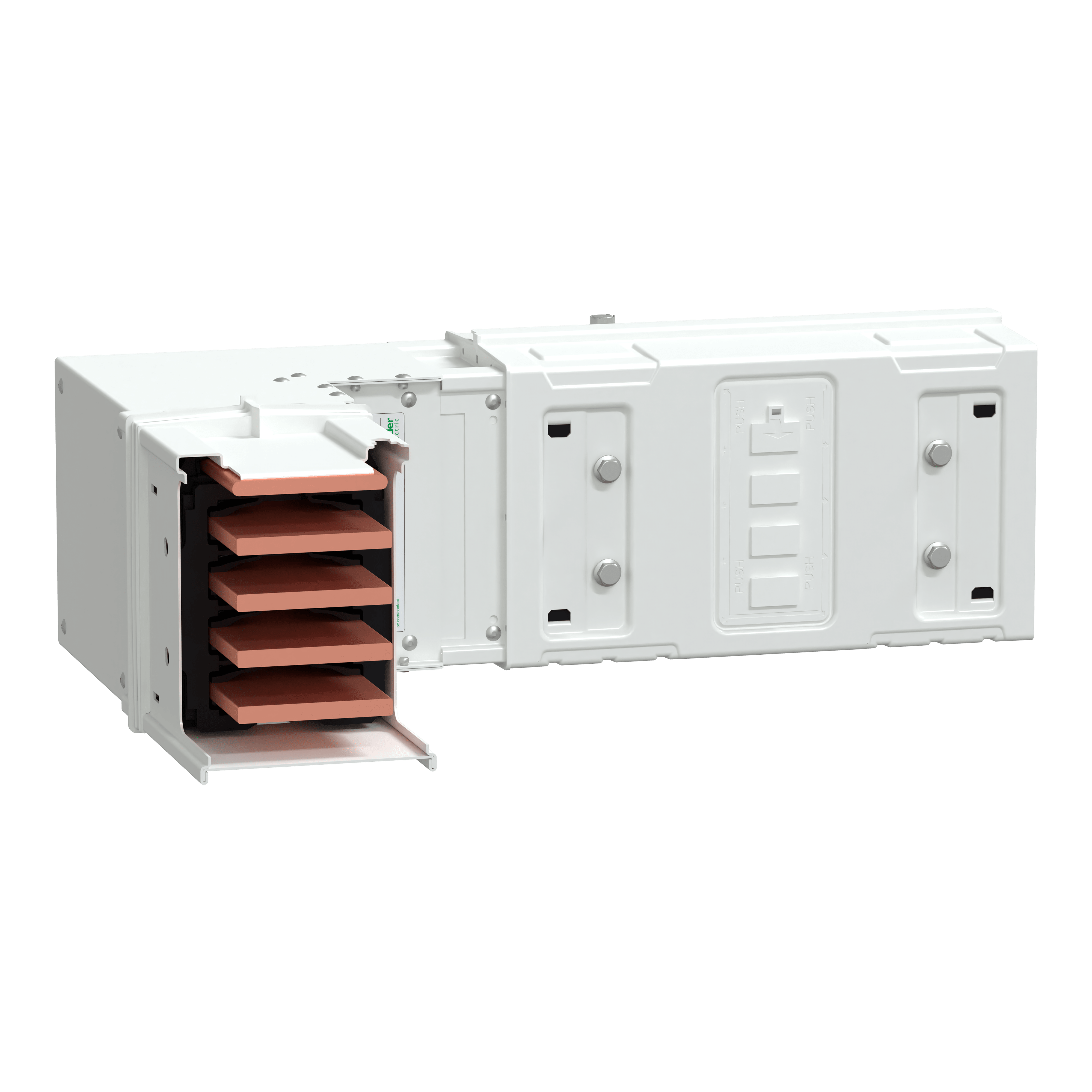SCHNEIDER ELECTRIC - Angolare orizzontale 4 poli 1000A