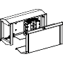 SCHNEIDER ELECTRIC - Canalis - Adattatore per connessione KS &lt.gt-> 400 A e KS &lt.lt-> 400 A - 500 A