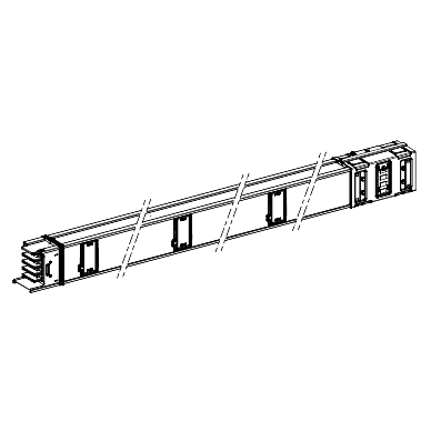 SCHNEIDER ELECTRIC - Canalis - Elemento rettilineo - 800 A - 3 m - 6 derivazioni