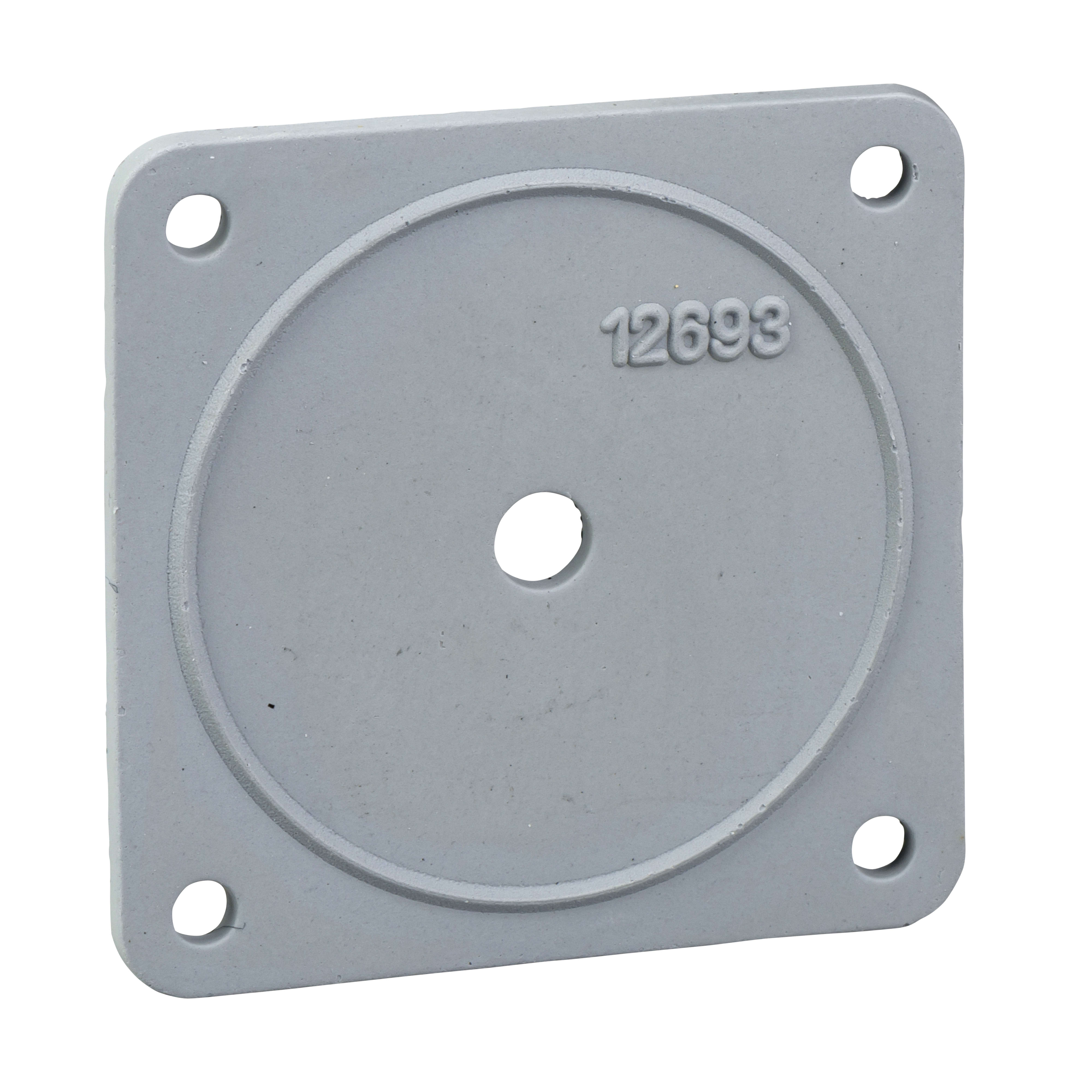SCHNEIDER ELECTRIC - Tenuta IP 65 per piastra ant. 60 x 60 mm e comm. camme con mtgo ant. - 5-conf