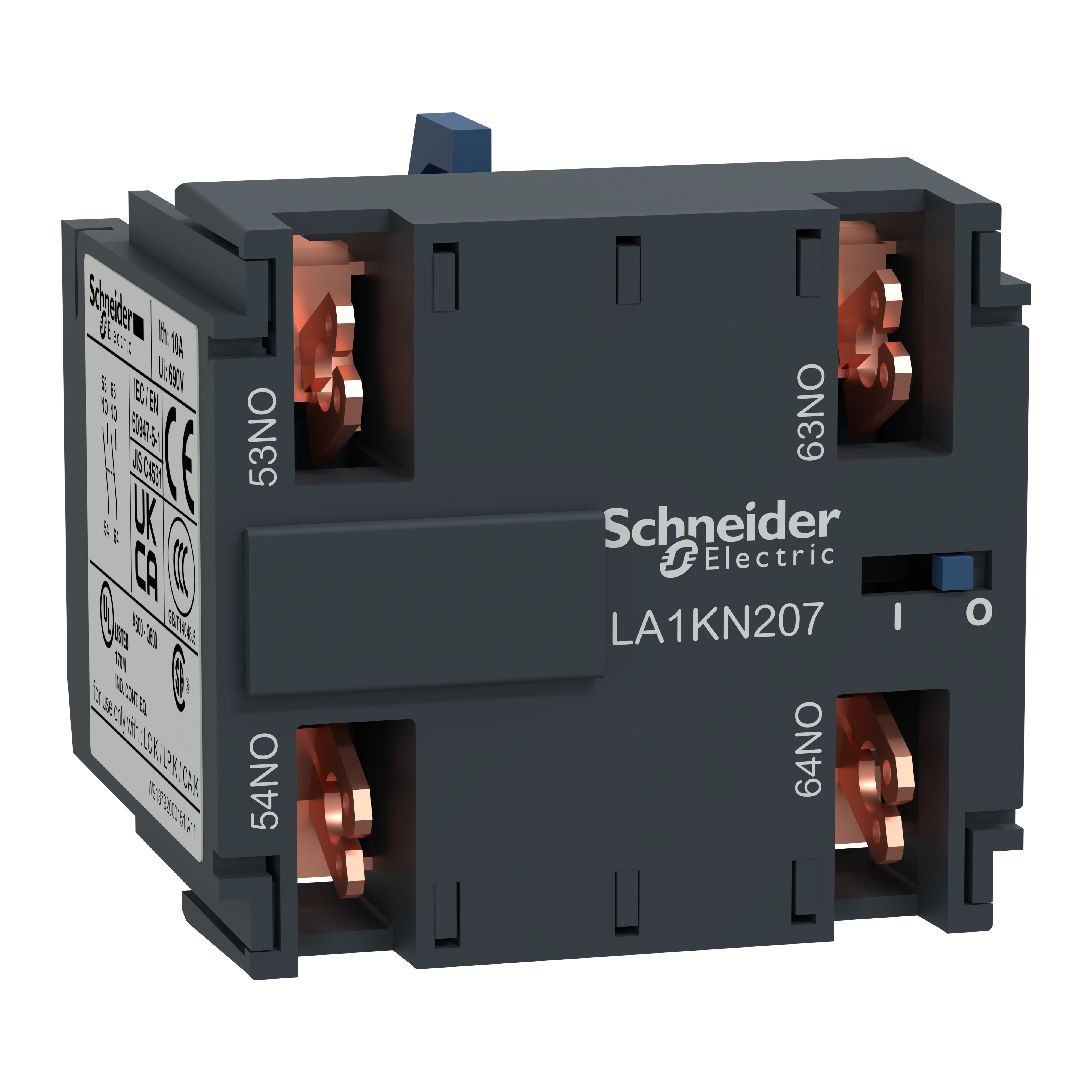 SCHNEIDER ELECTRIC - CONT.AUX. 2NO FAST.