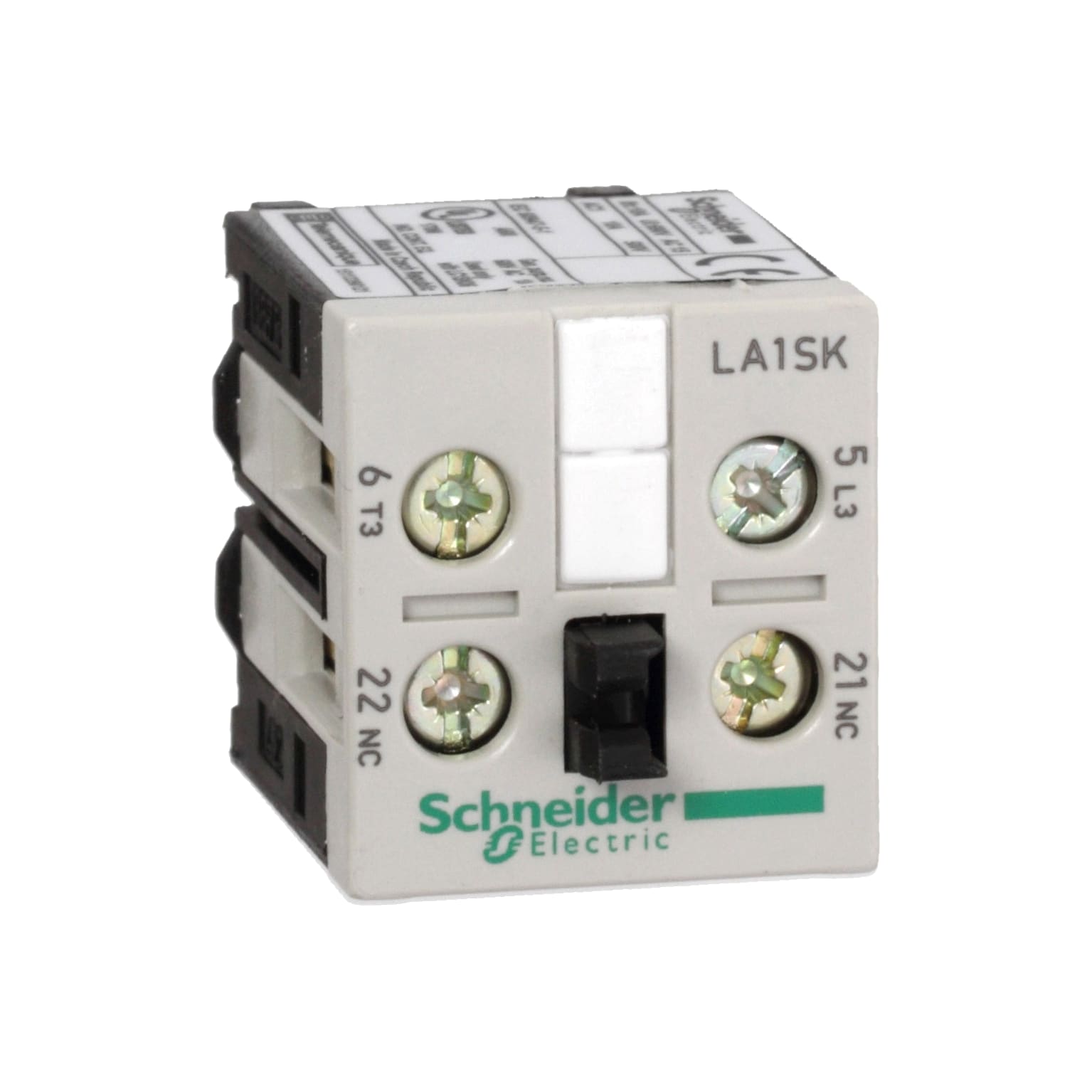 SCHNEIDER ELECTRIC - Blocco contatti ausiliari - 1NO - Per TeSys SK