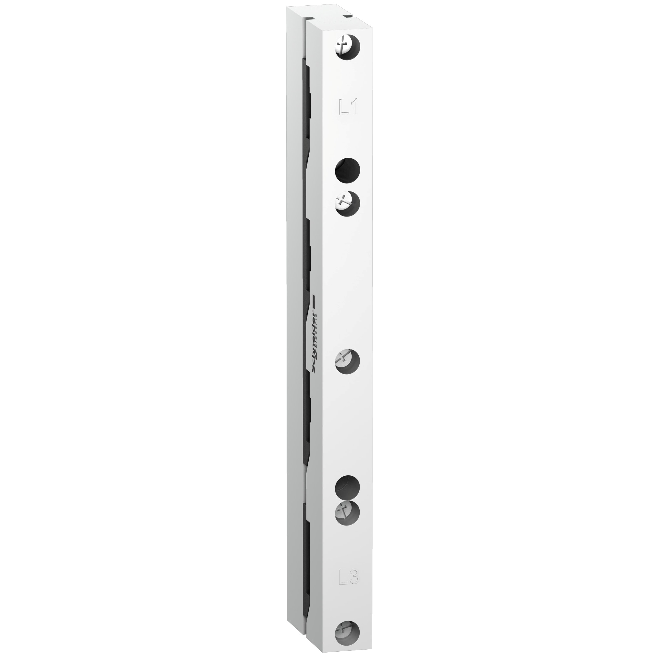 SCHNEIDER ELECTRIC - Supporto sbarra di distribuzione IEC 4P - dim. 12, 15, 20, 25, 30×5-10 mm²