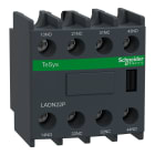 SCHNEIDER ELECTRIC - Blocco contatti ausiliari TeSys - 2NO + 2NC - Morsetti a vite