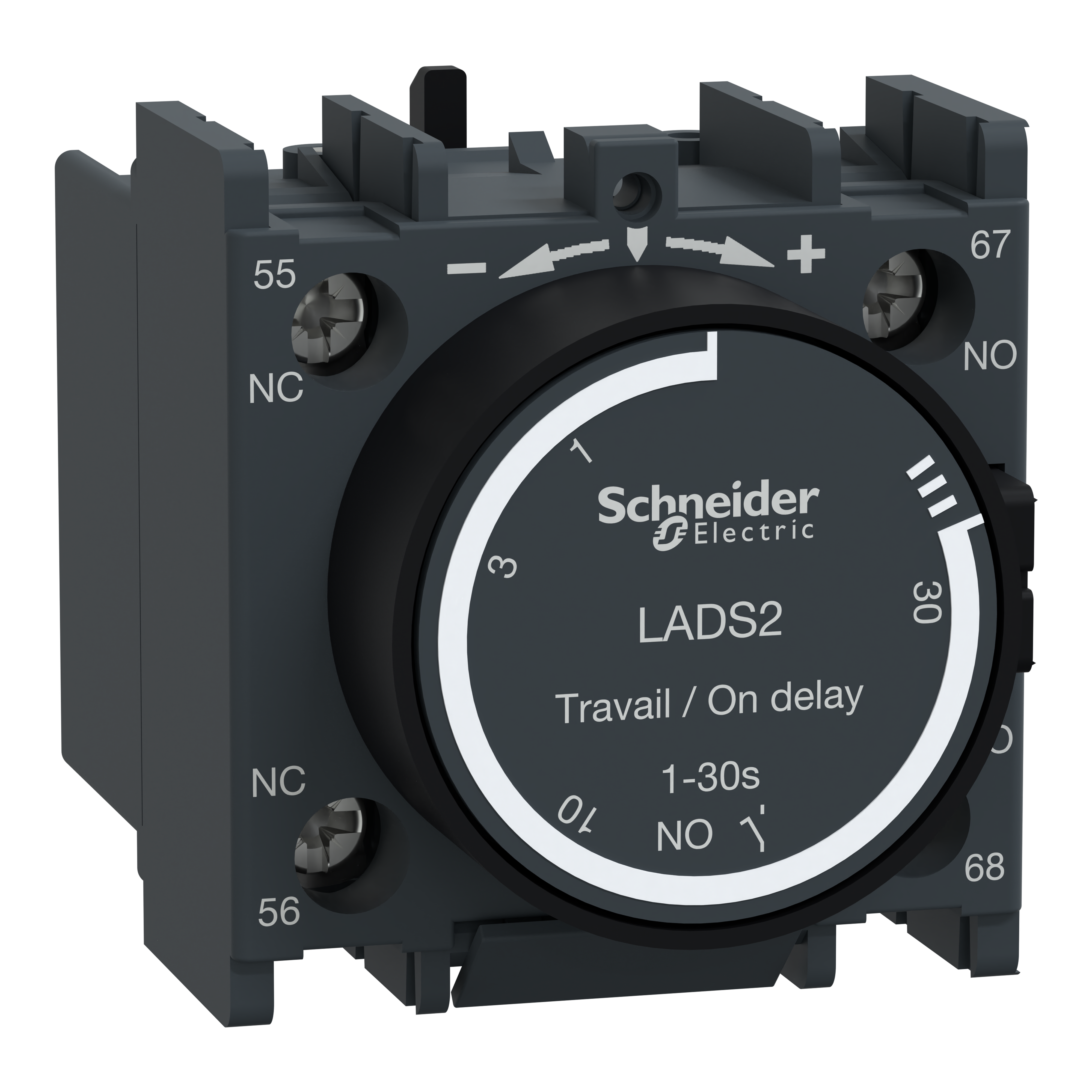 SCHNEIDER ELECTRIC - Blocco contatti ausiliari TeSys - 1NO + 1NC - Morsetti a vite