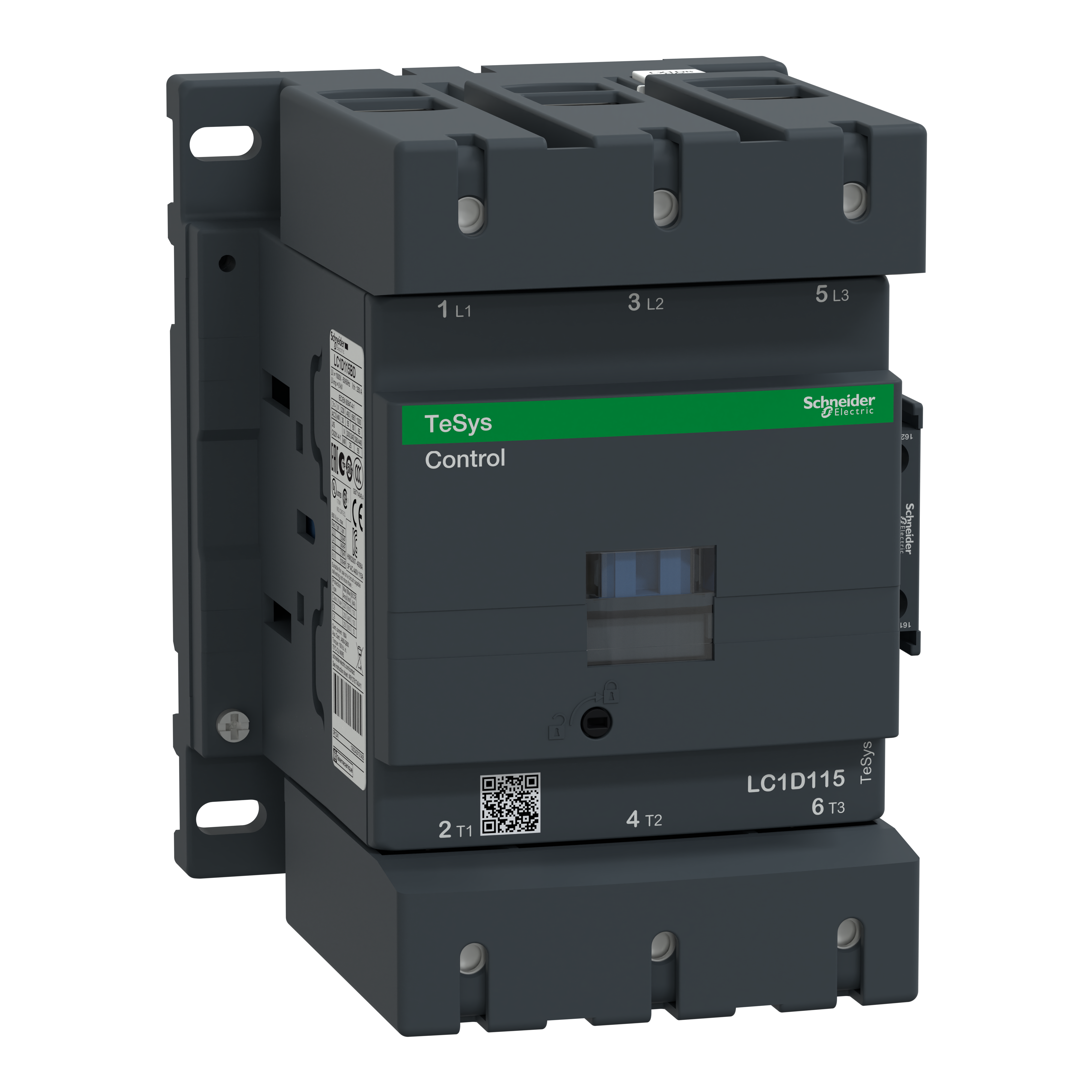SCHNEIDER ELECTRIC - CONTATTORE 115A 72VCC