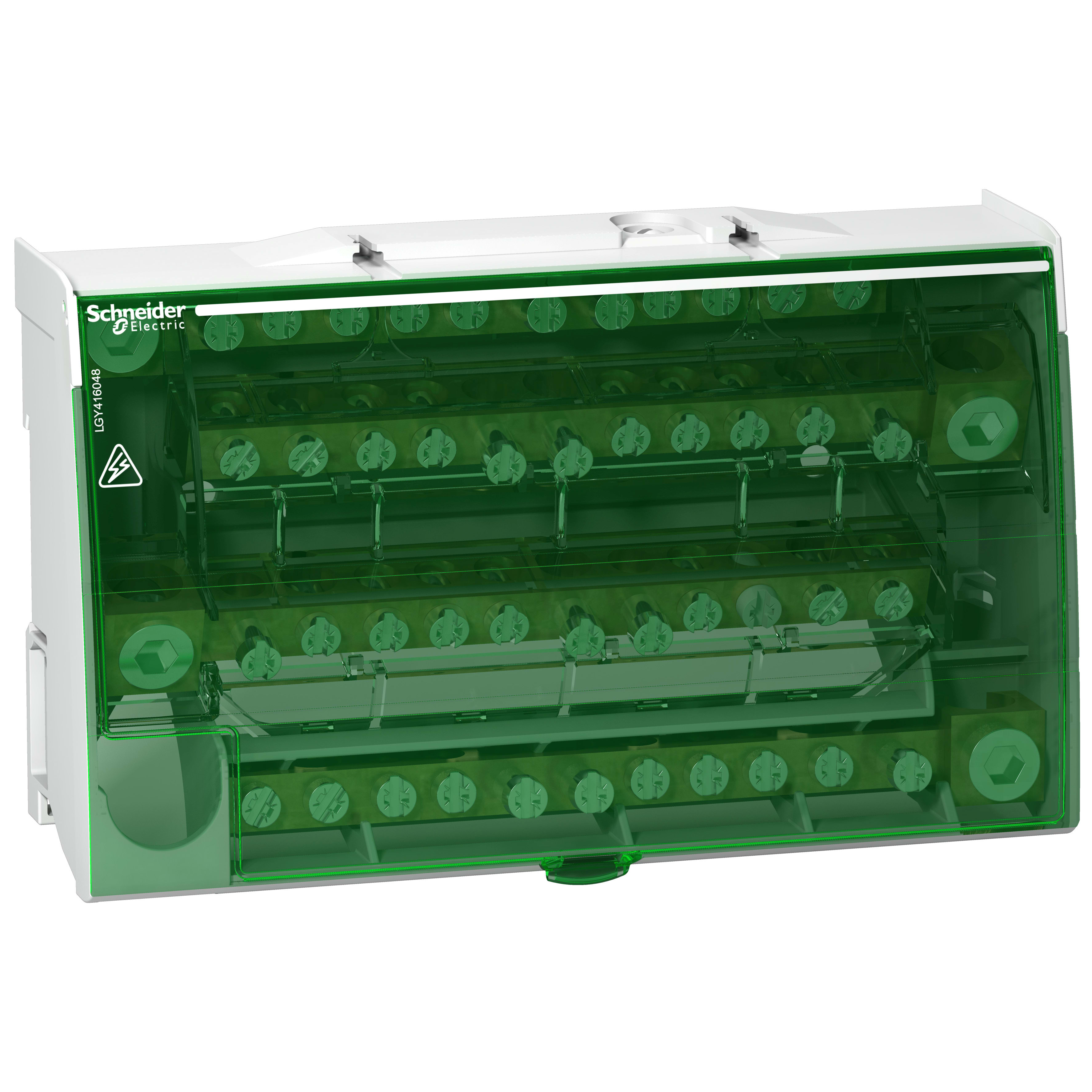 SCHNEIDER ELECTRIC - Morsettiera tertrapolare 160 A 4x12 fori