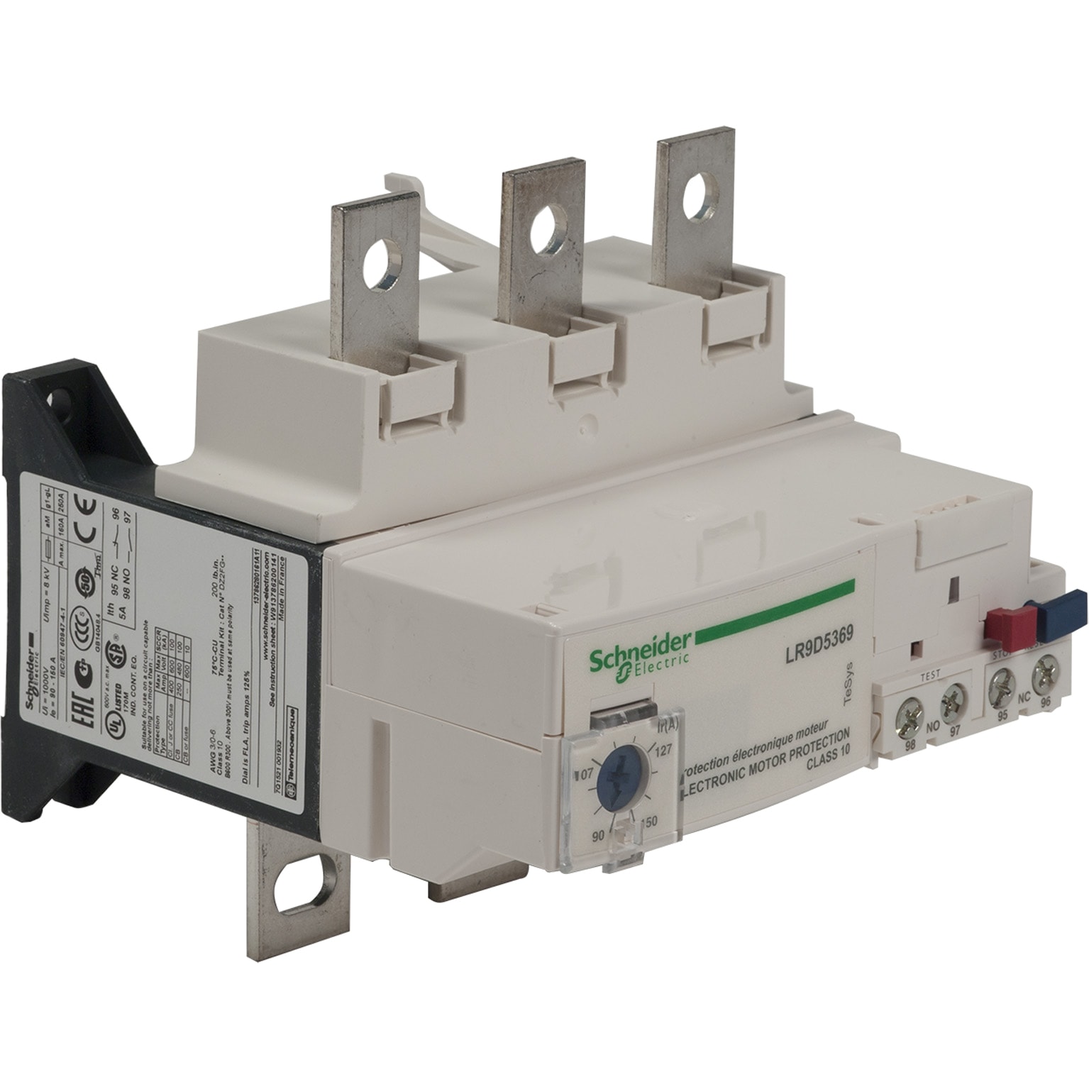 SCHNEIDER ELECTRIC - Relè sovraccarico termico per motore TeSys - 90...150 A - Classe 10