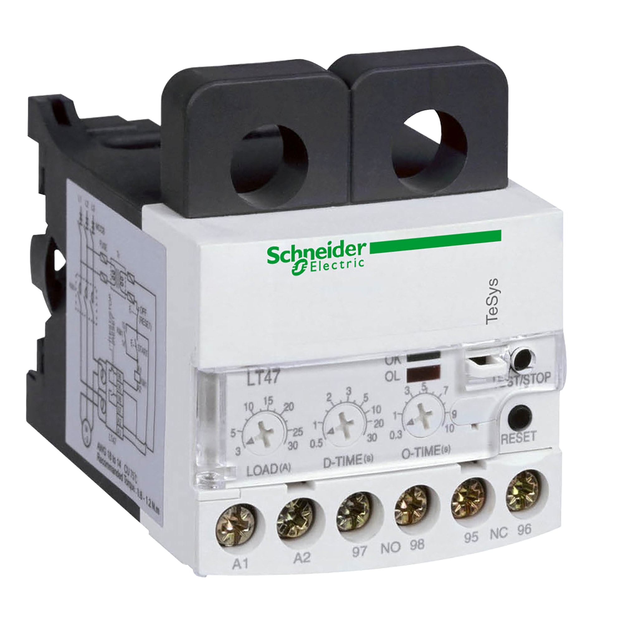 SCHNEIDER ELECTRIC - Relè di sovracorrente elettronico LT47 0,5-6A