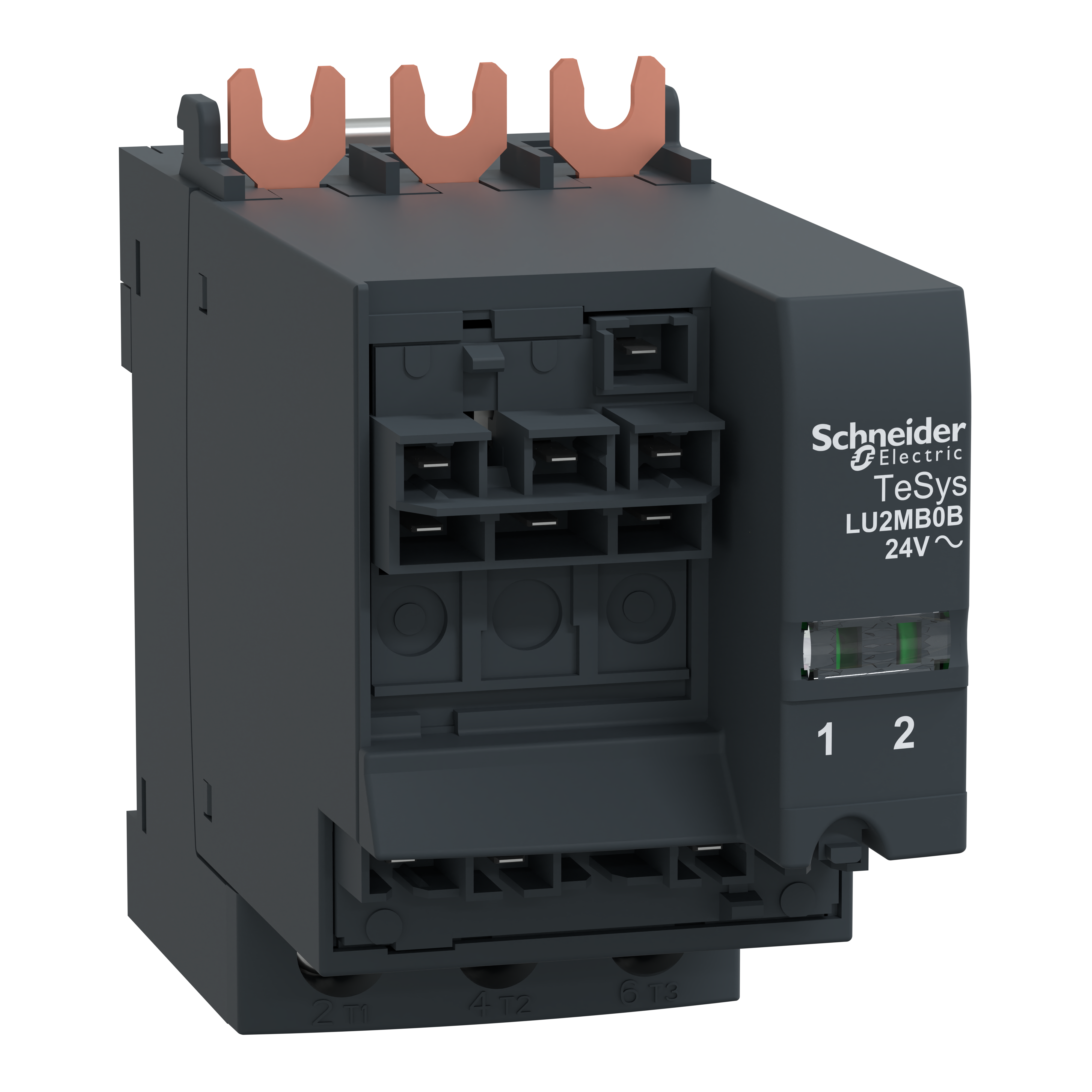 SCHNEIDER ELECTRIC - Blocco di inversione LU2M - 32 A - 24 V CA 50...60 Hz - Mtg. diretto