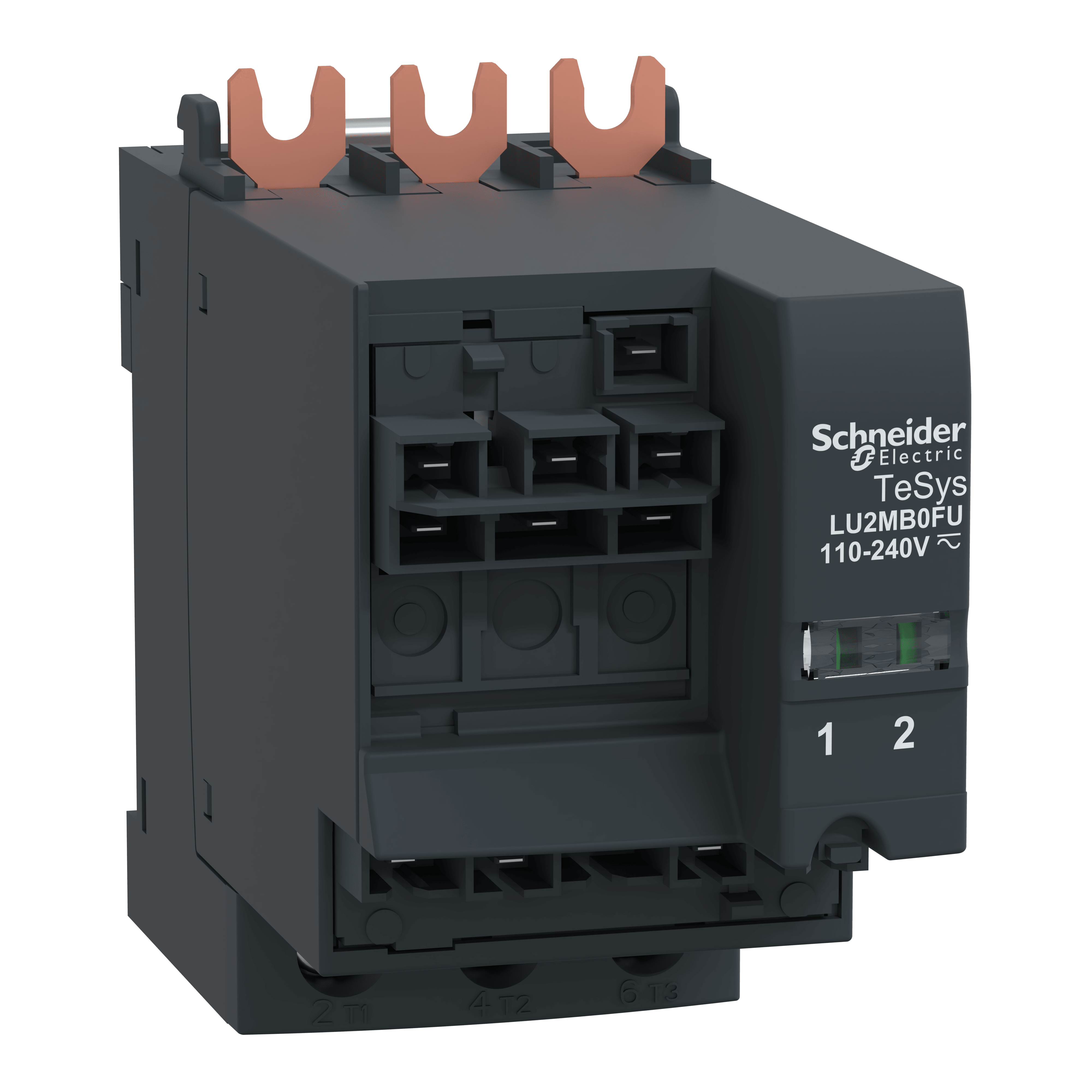 SCHNEIDER ELECTRIC - Blocco di inversione LU2M - 32 A - 110...240 V CC-CA 50...60 Hz - Mtg. diretto