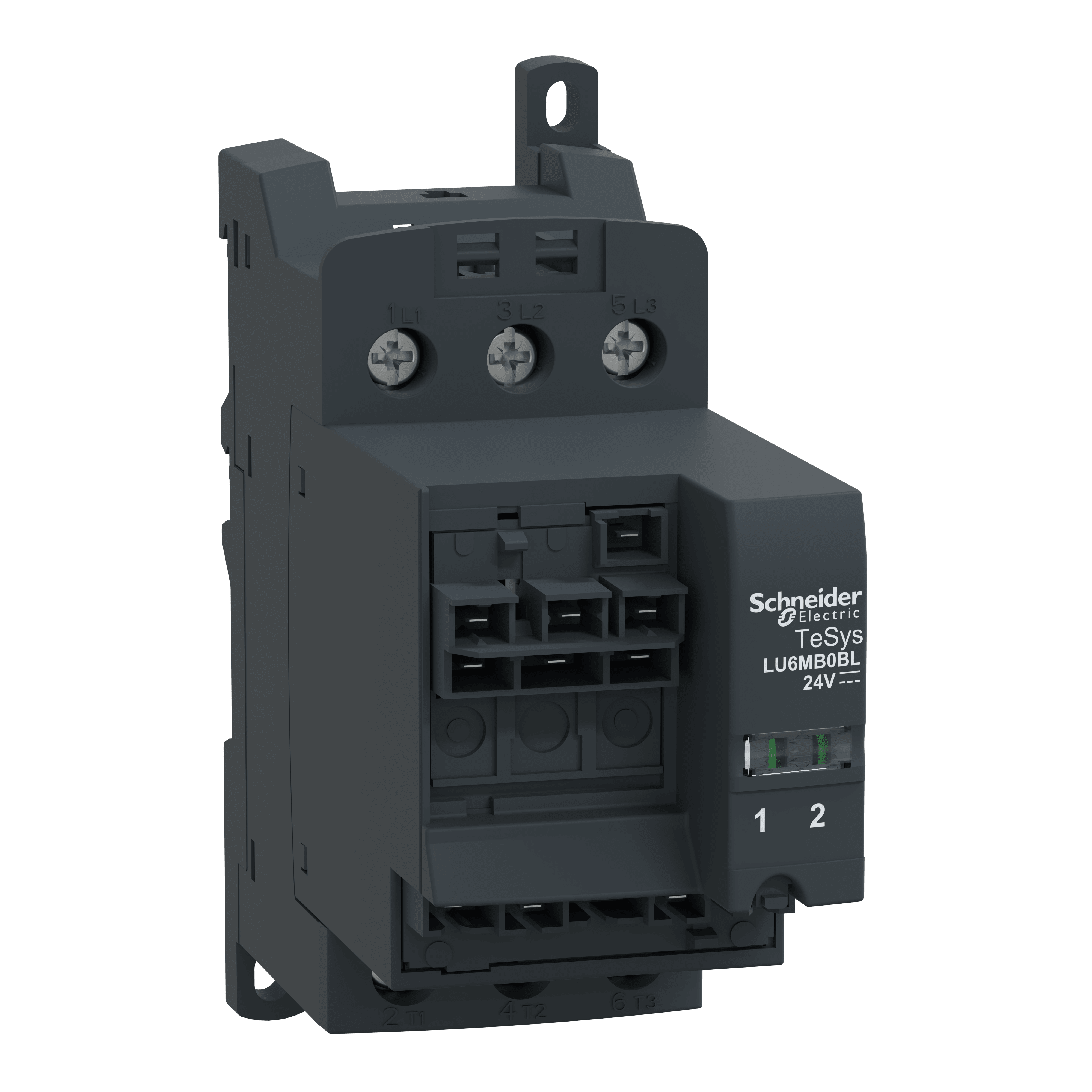 SCHNEIDER ELECTRIC - Blocco di inversione LU6 - 32 A - 24 VCC - Mtg. dedic.