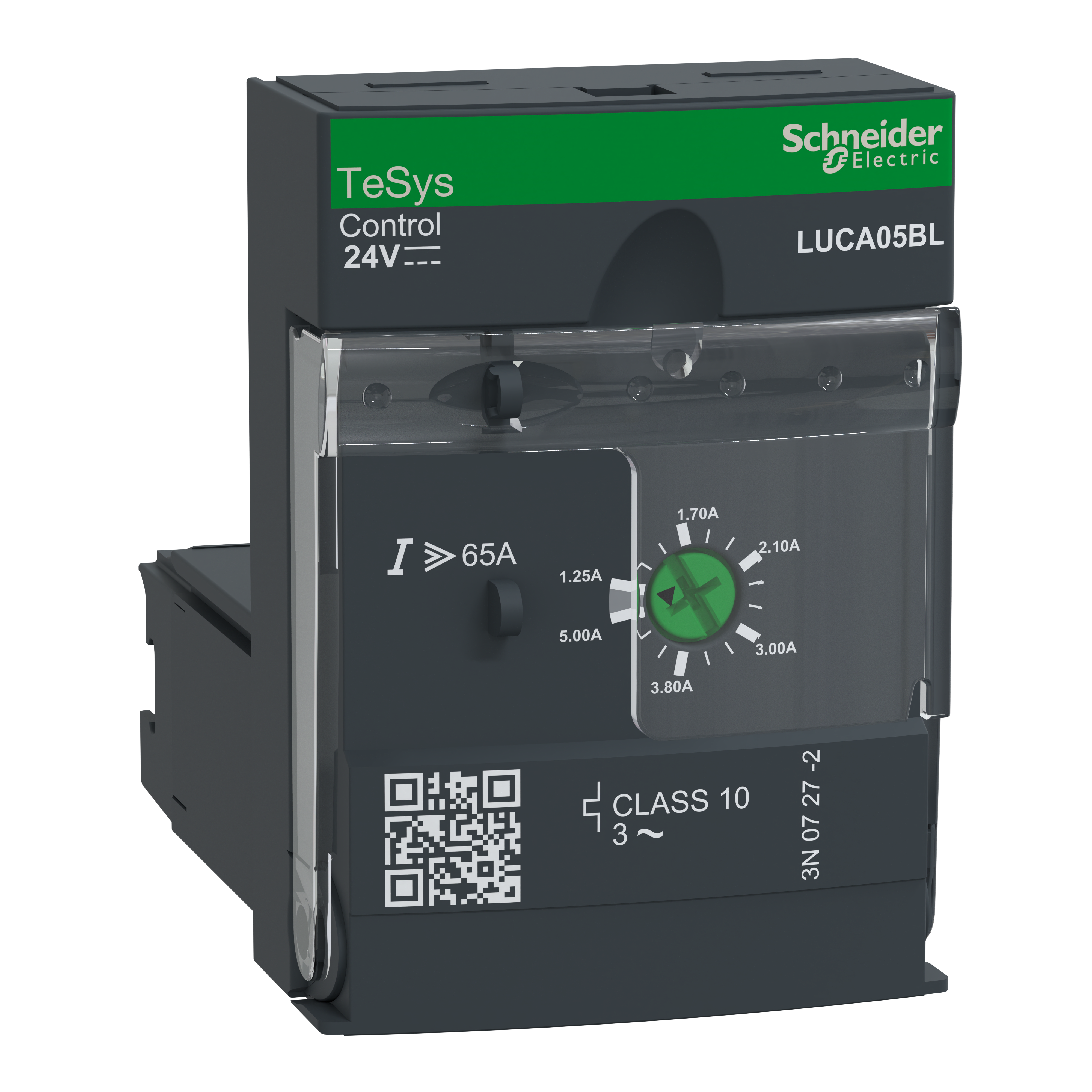 SCHNEIDER ELECTRIC - Unità di controllo standard LUCA - Classe 10 - 1,25...5 A - 24 V CC