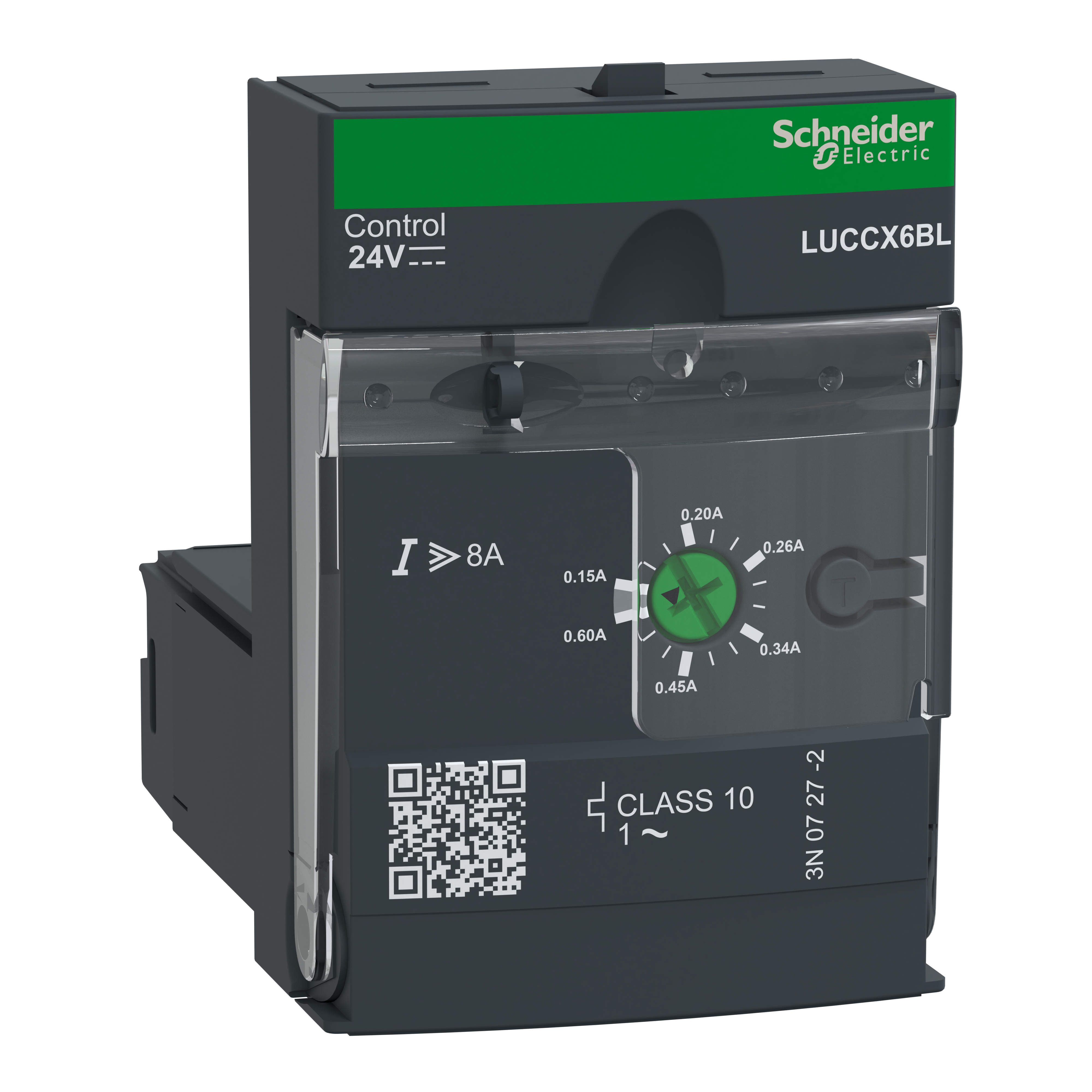 SCHNEIDER ELECTRIC - Unità di controllo avanzata LUCC - Classe 10 - 0,15...0,6 A - 24 V CC