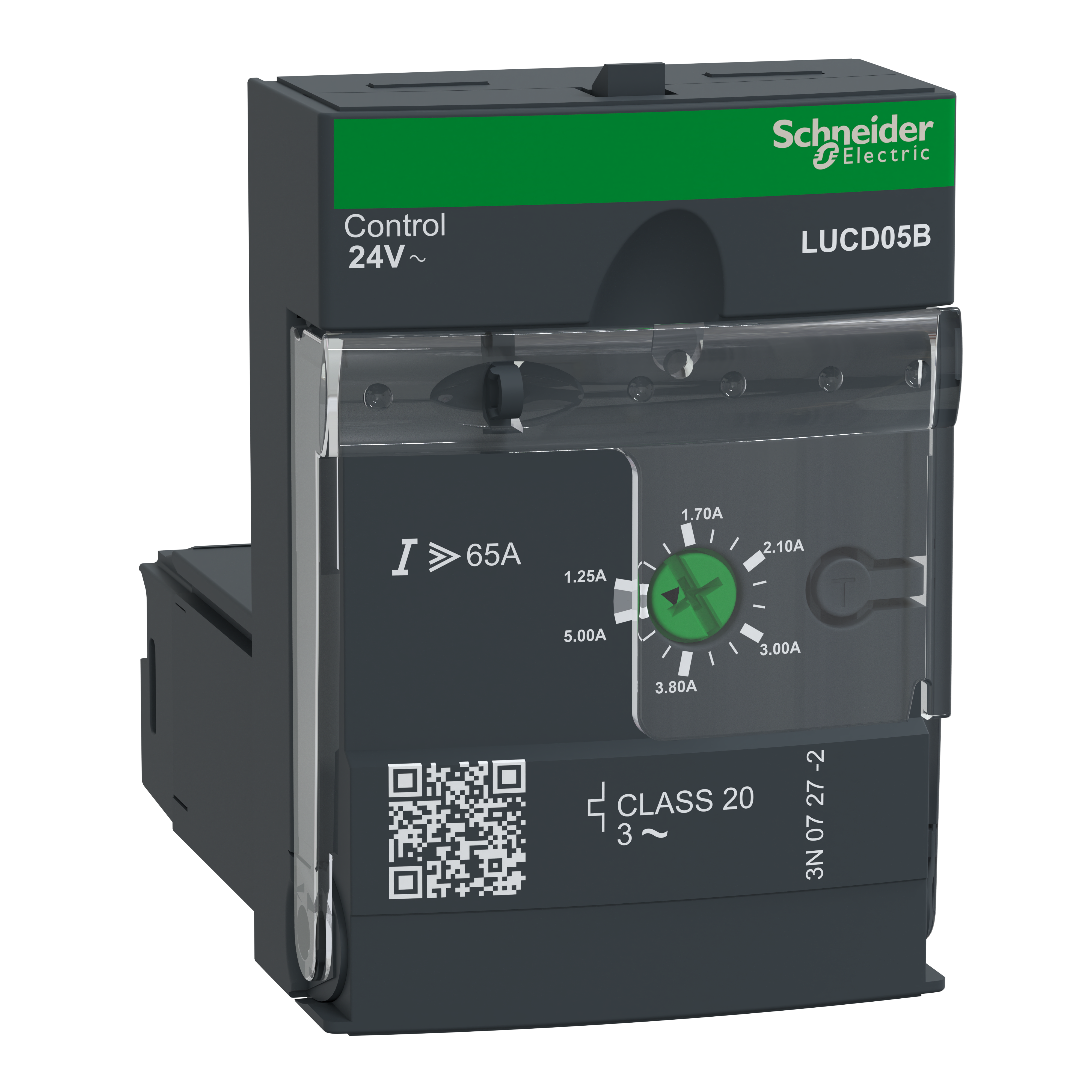 SCHNEIDER ELECTRIC - Unità di controllo avanzata LUCD - Classe 20 - 1,25...5 A - 24 V CA