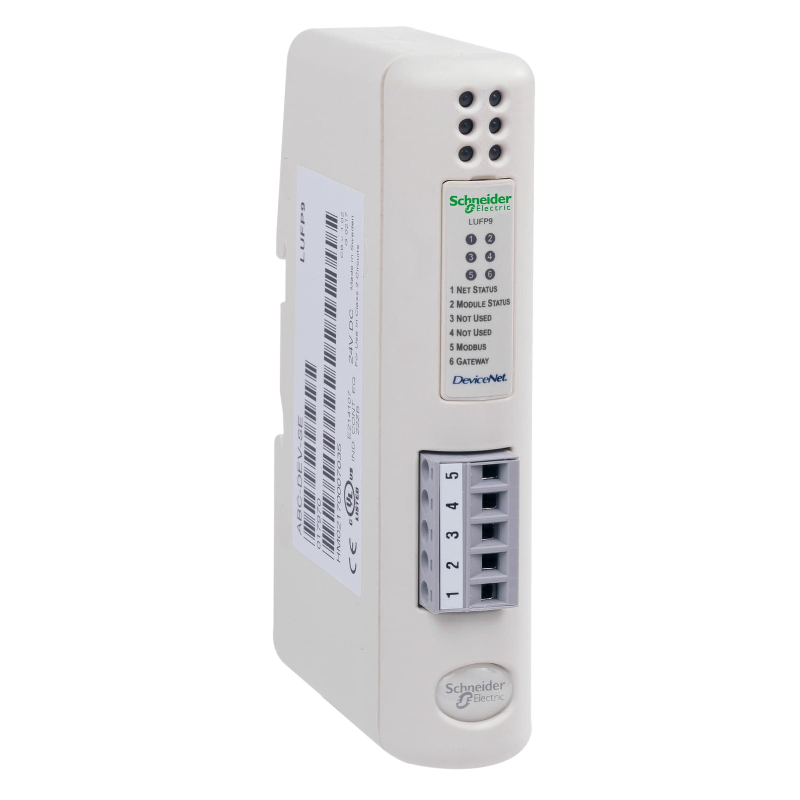 SCHNEIDER ELECTRIC - Gateway comunicazione DeviceNet-Modbus - 1 tipo a vite DeviceNet - 1 RJ45 Modbus