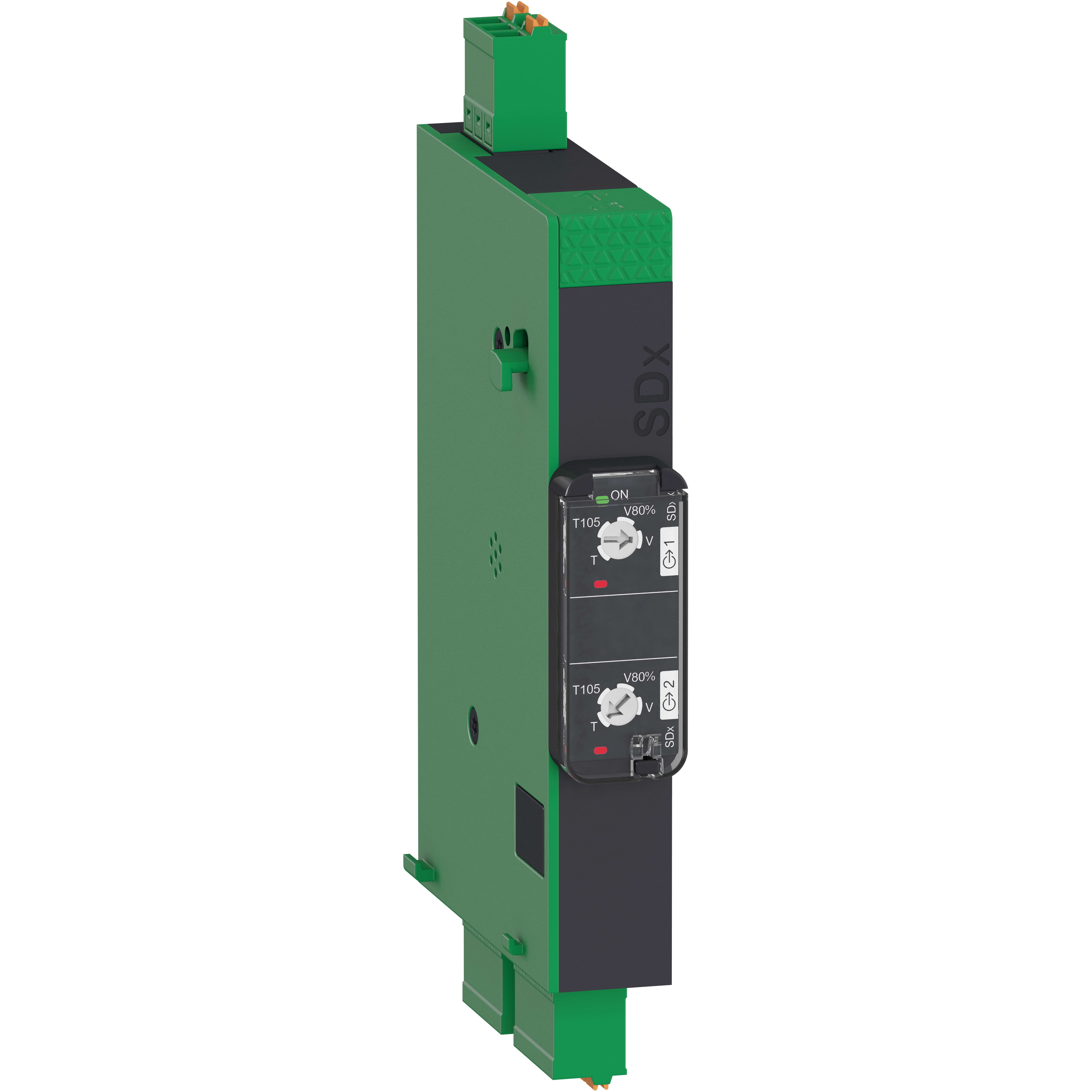 SCHNEIDER ELECTRIC - contatto ausiliario (morsetto a molla) SDx - 2 NO-NC for ELCB