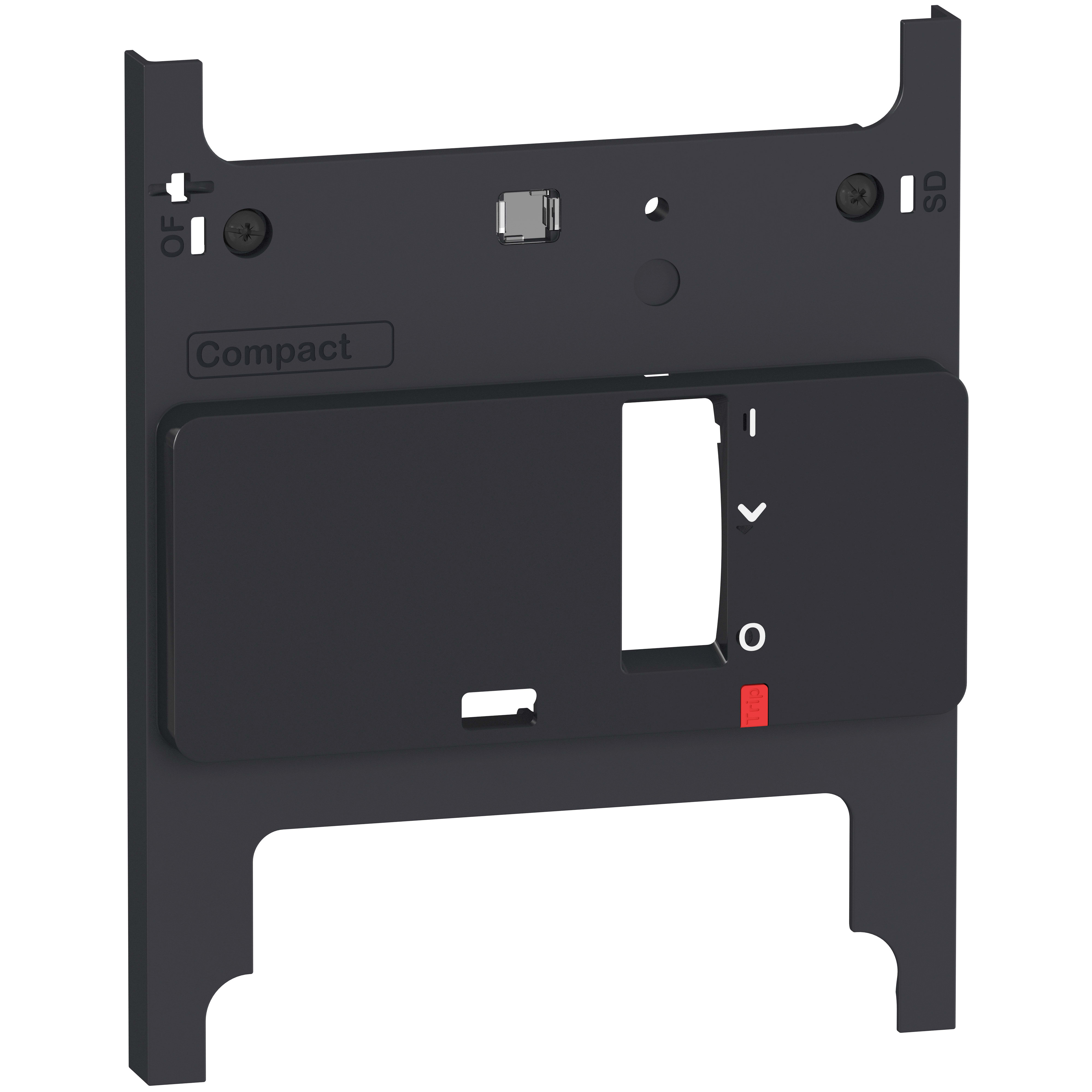 SCHNEIDER ELECTRIC - Coperchio anteriore, interruttori ComPact NSXm, 4 poli, IP40, parte di ricambio