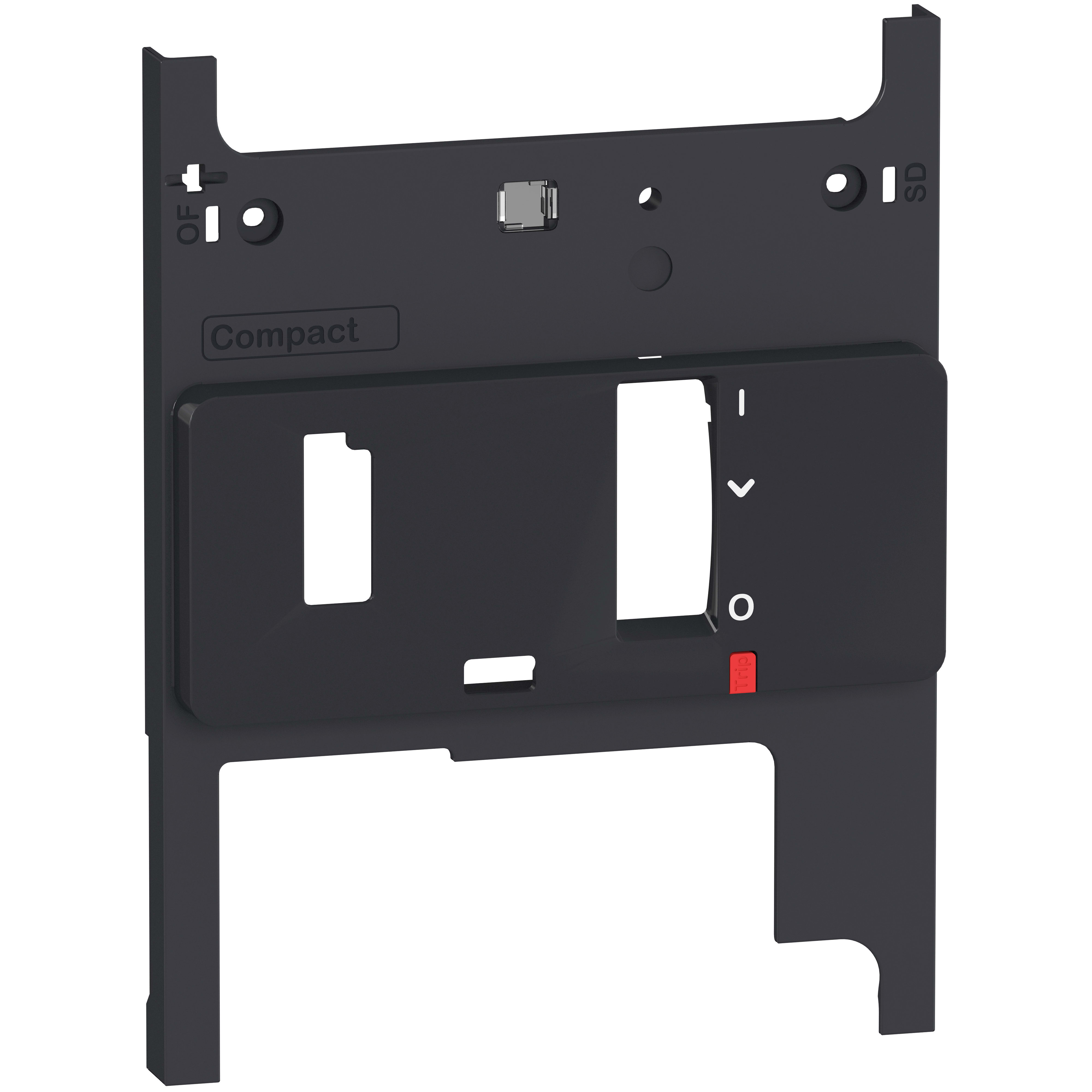 SCHNEIDER ELECTRIC - Coperchio anteriore, interruttori di dispersione a terra ComPact NSXm, 4 poli, IP40, parte di ricambio