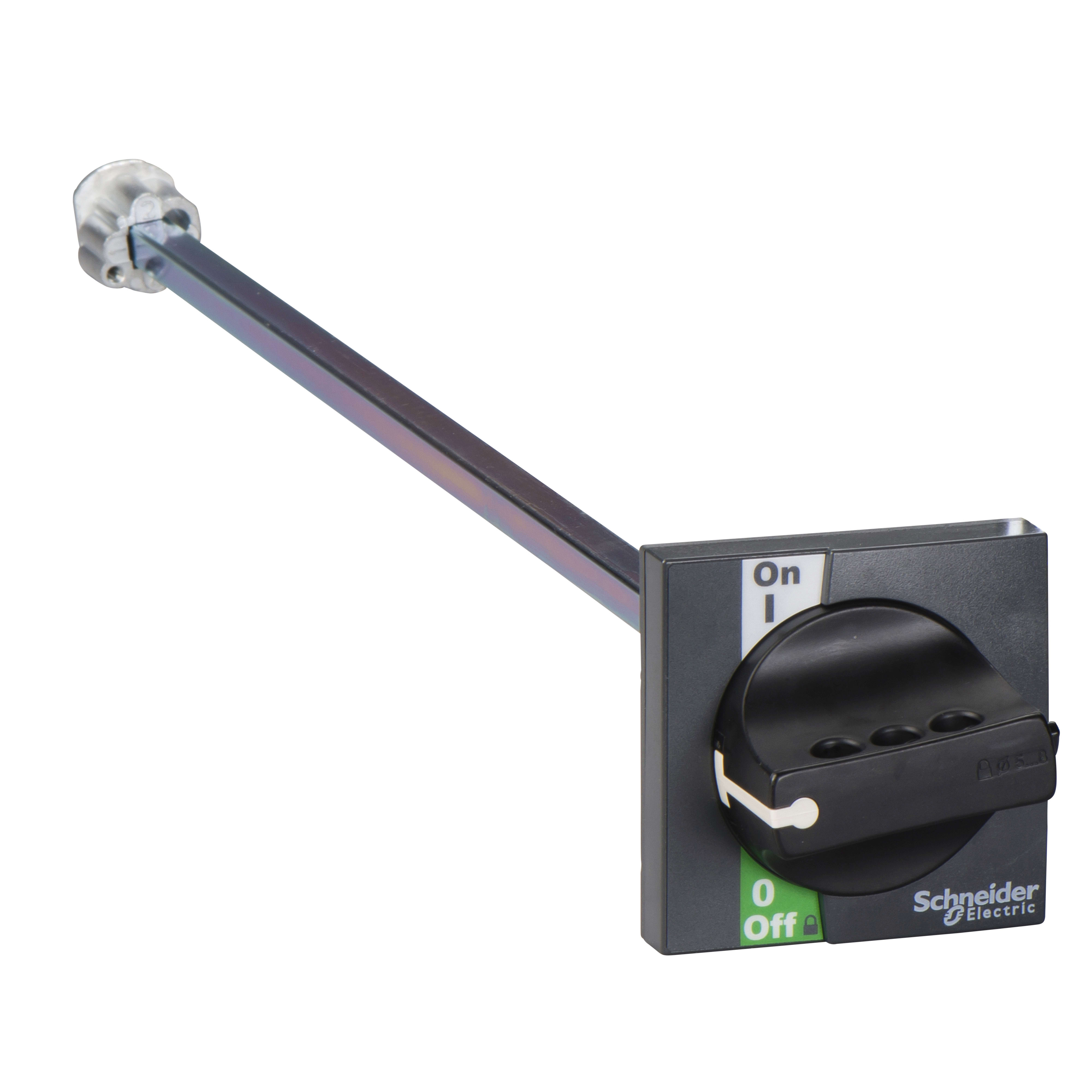 SCHNEIDER ELECTRIC - Manovra rotativa frontale rinviata - nera - INS40..160