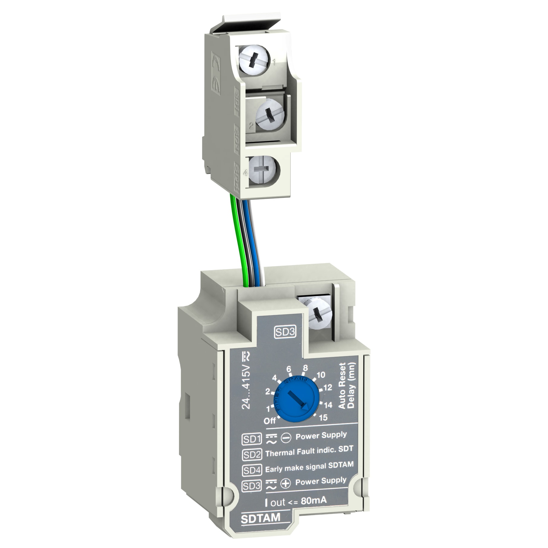 SCHNEIDER ELECTRIC - Acc. per sganciatore - SDTAM 24-415V CA-CC - Per NSX100..250 - NSX400..630