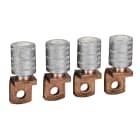 SCHNEIDER ELECTRIC - 4 capicorda con separatori di fase - cavi in alluminio 185 mm² - INS250