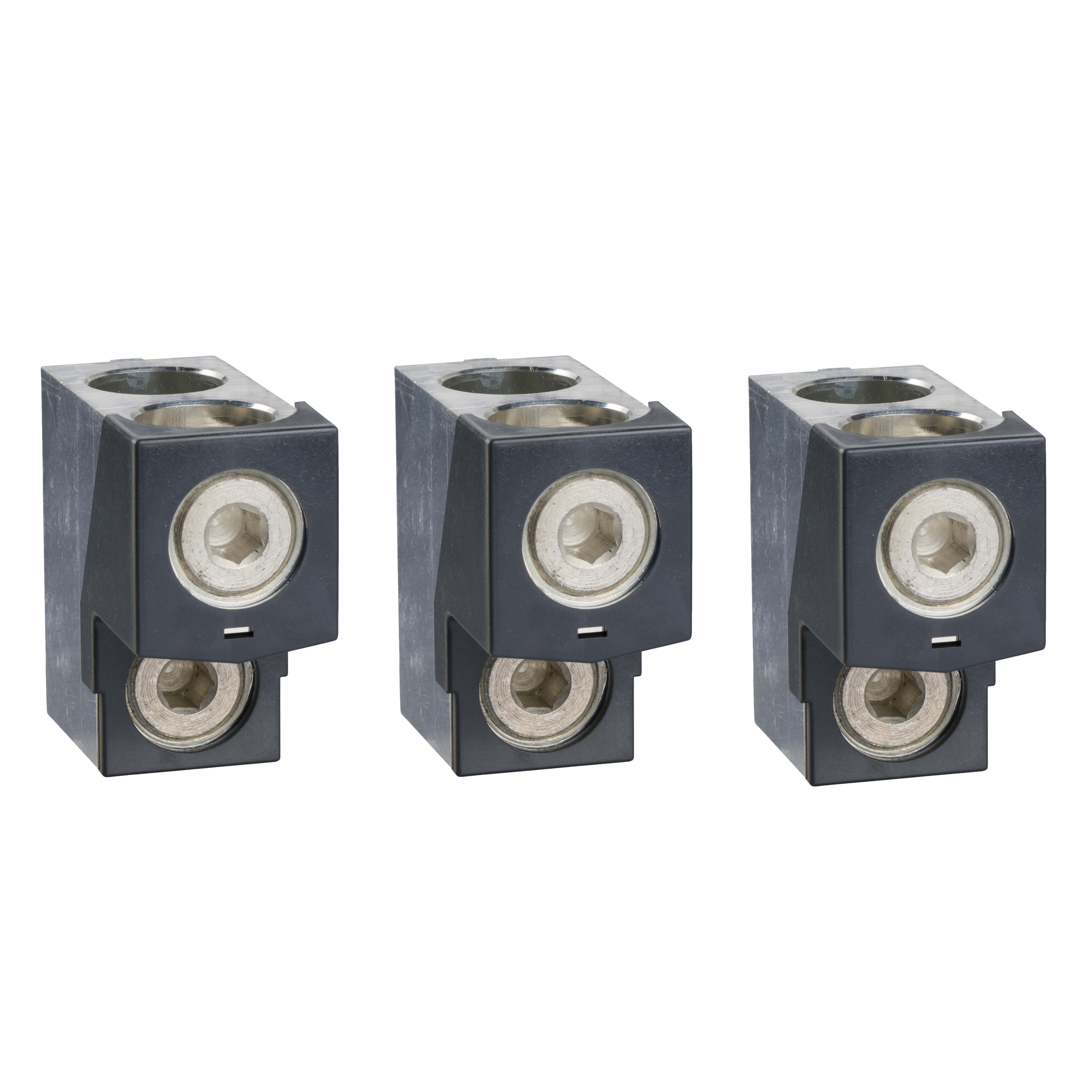 SCHNEIDER ELECTRIC - 3 morsetti - per 2 cavi 35..240 mm² - INS320..630, NSX400..630