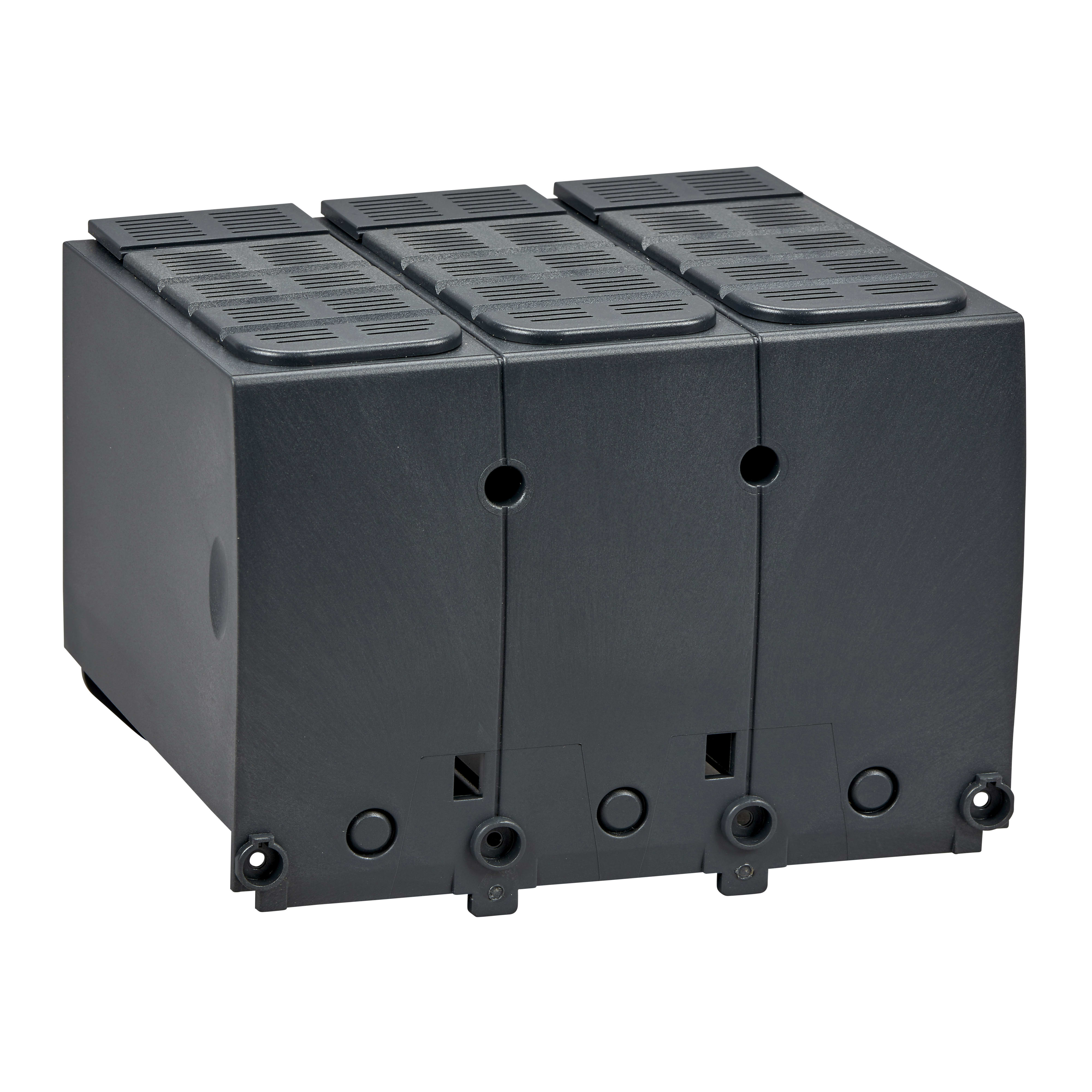 SCHNEIDER ELECTRIC - Copriterminali lungo - 3 poli - Per INS-INV320..630-NSX400..630 - Passo 45 mm