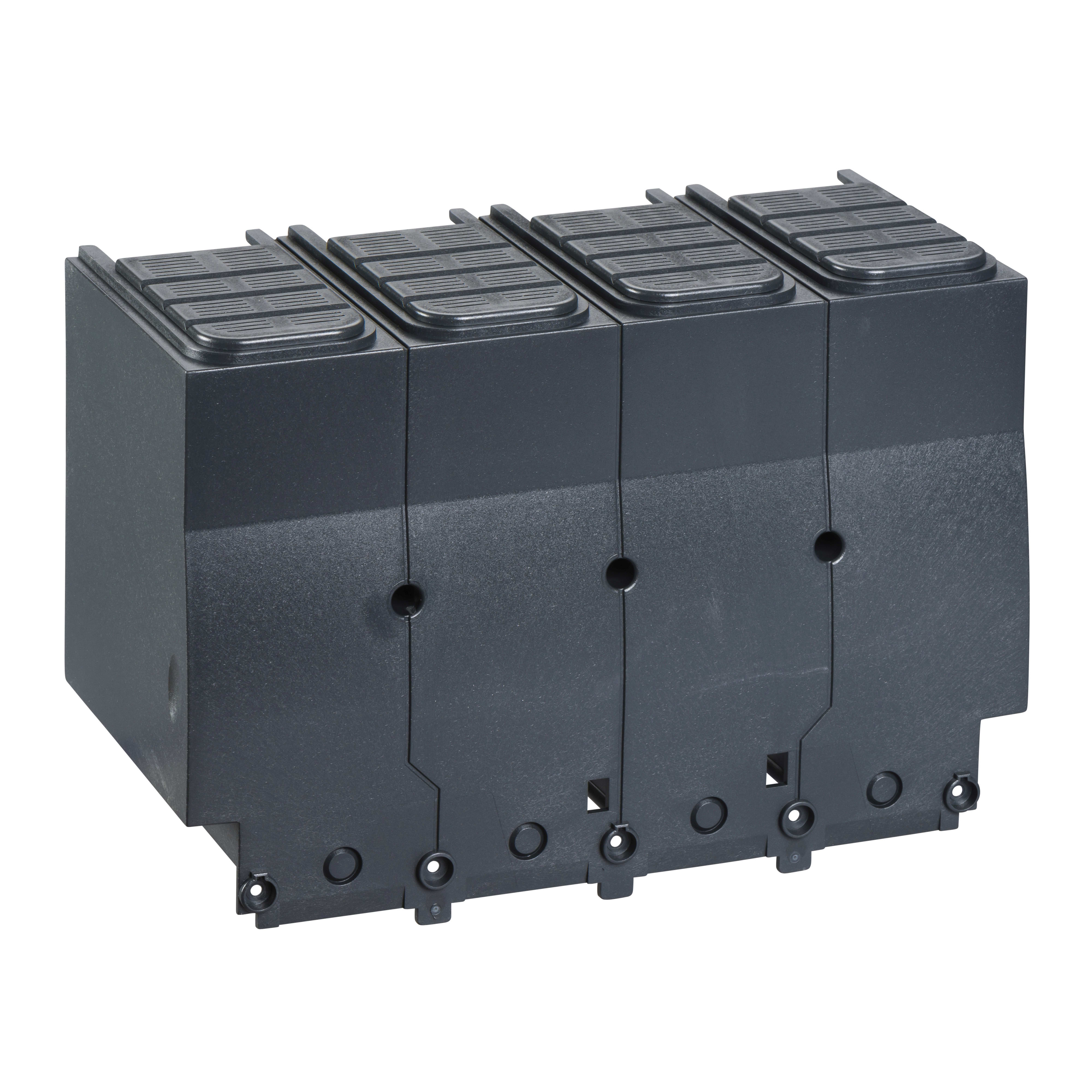SCHNEIDER ELECTRIC - 1 coprimorsetto lungo - 3-4 poli - passo 52,5 mm - INS320..630, NSX400..630