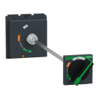 SCHNEIDER ELECTRIC - Manovra rotativa rinviata, ComPacT NSX400-630 retraibile, manovra nera, lunghezza albero telescopico da 272 mm a 600 mm, IP55