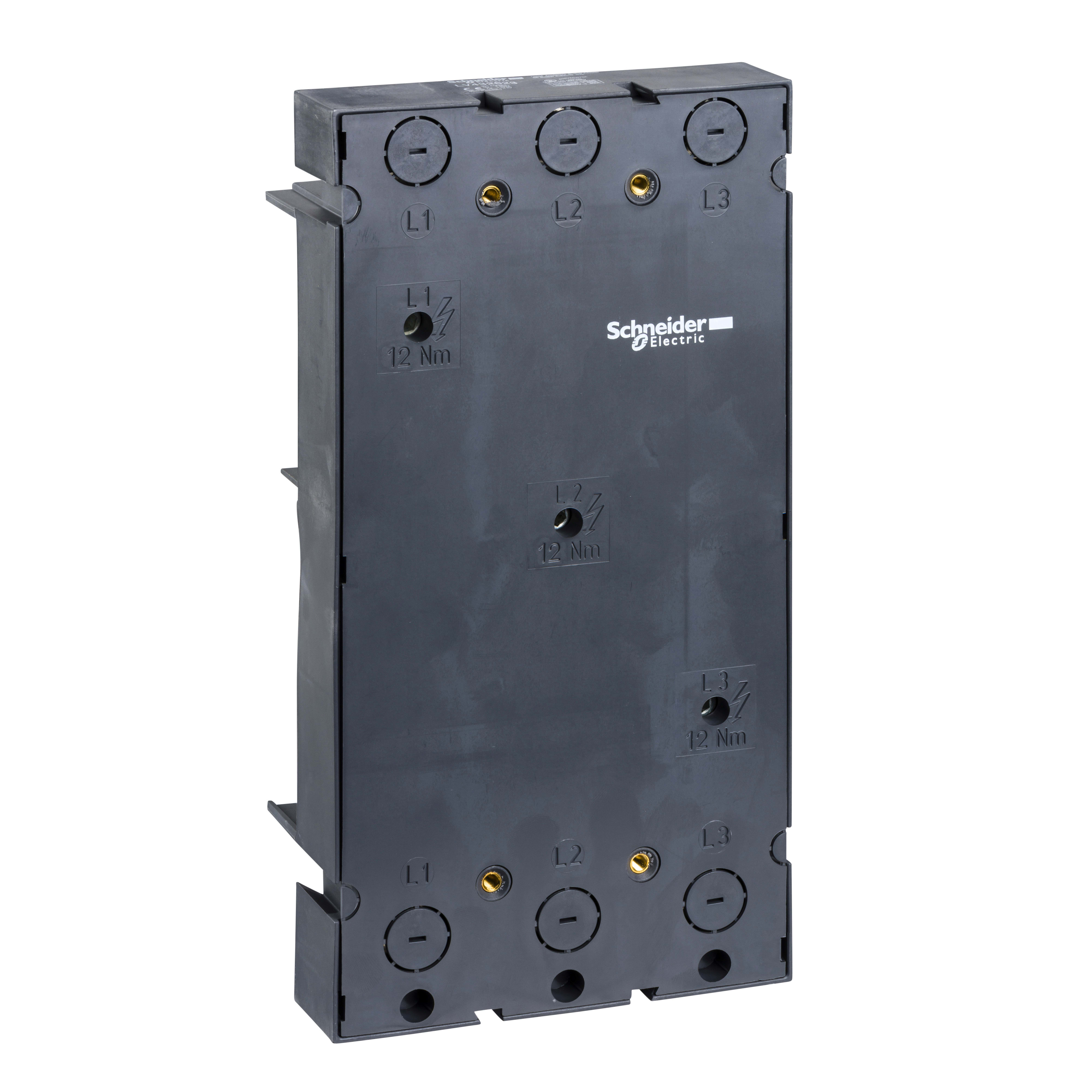 SCHNEIDER ELECTRIC - Adattatore per sbarre di distribuzione 3P 60 mm NSX400-630