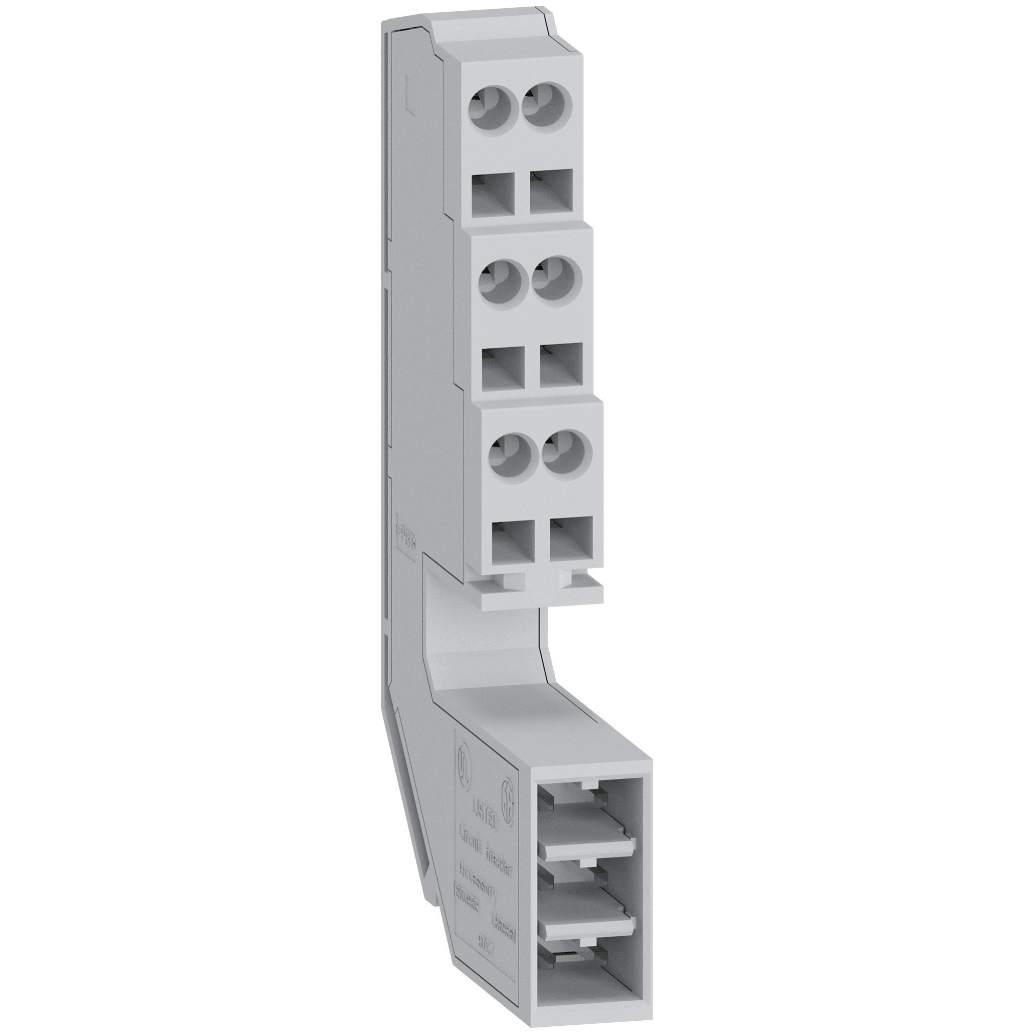 SCHNEIDER ELECTRIC - 3 wires terminal block - 1 part - for Masterpact MTZ1- drawout - spare part