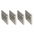 SCHNEIDER ELECTRIC - Cable lug adapters - set of 4 - for Masterpact MTZ1 - 4P - spare part