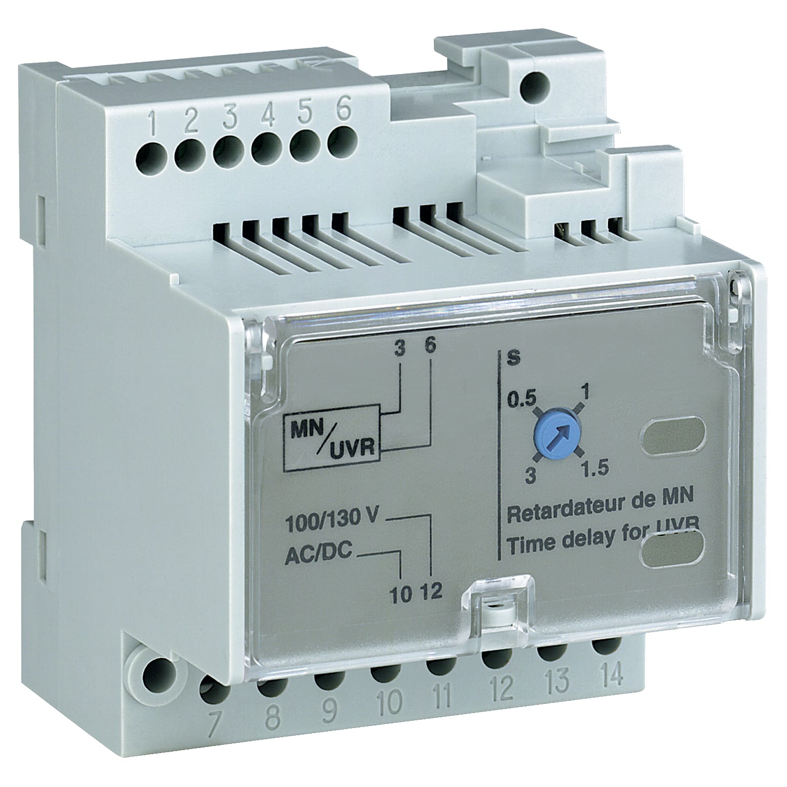 SCHNEIDER ELECTRIC - Bobina di minima tensione MN con regolazione 380-480 Vca