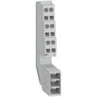 SCHNEIDER ELECTRIC - Morsetto 6 fili 10 pezzi telaio MTZ2-3