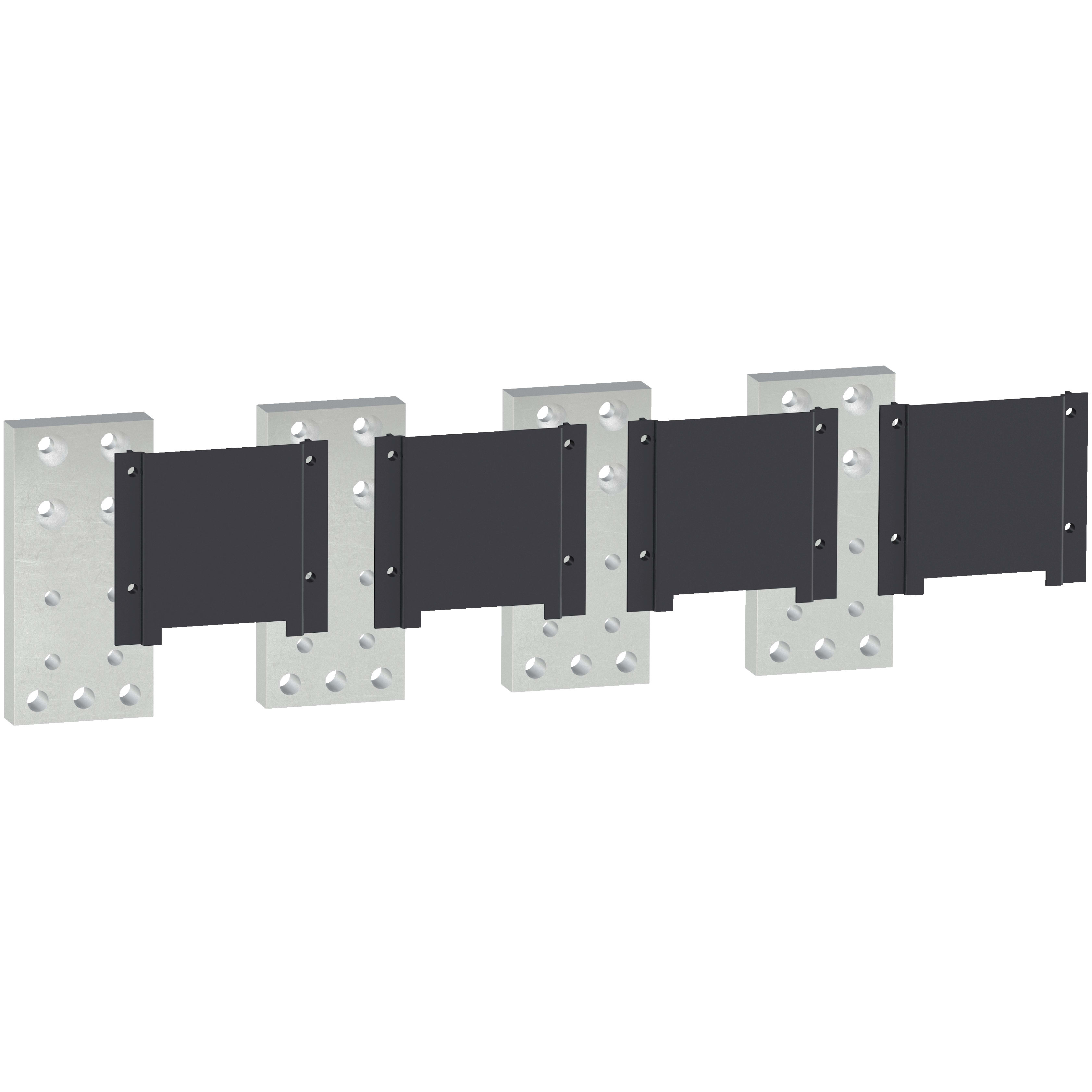 SCHNEIDER ELECTRIC - Terminali frontali inferiori MTZ2 20-32 4P fisso - ricambio