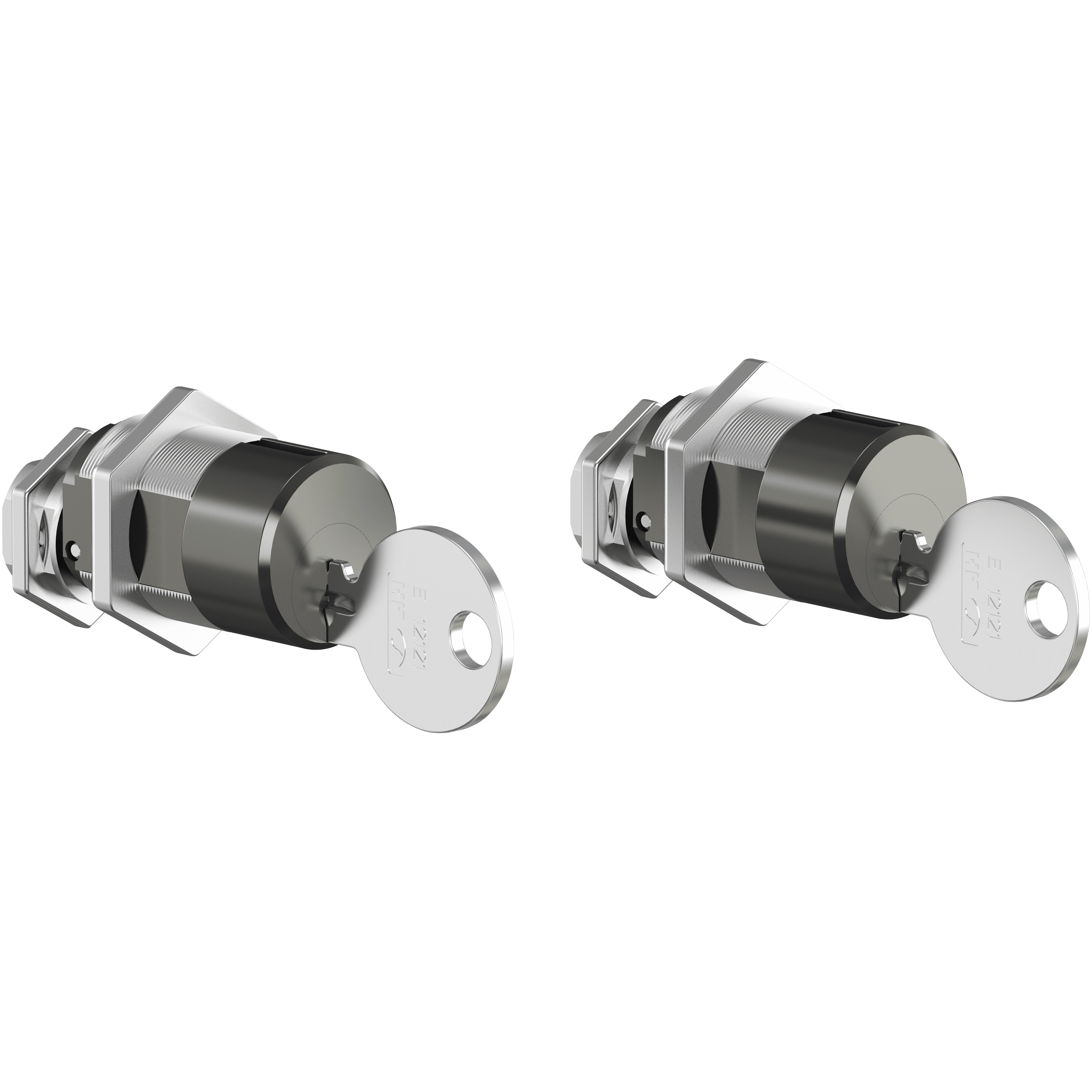 SCHNEIDER ELECTRIC - Chassis locking - 2 Ronis locks 1 key + adaptation kit - for MTZ1