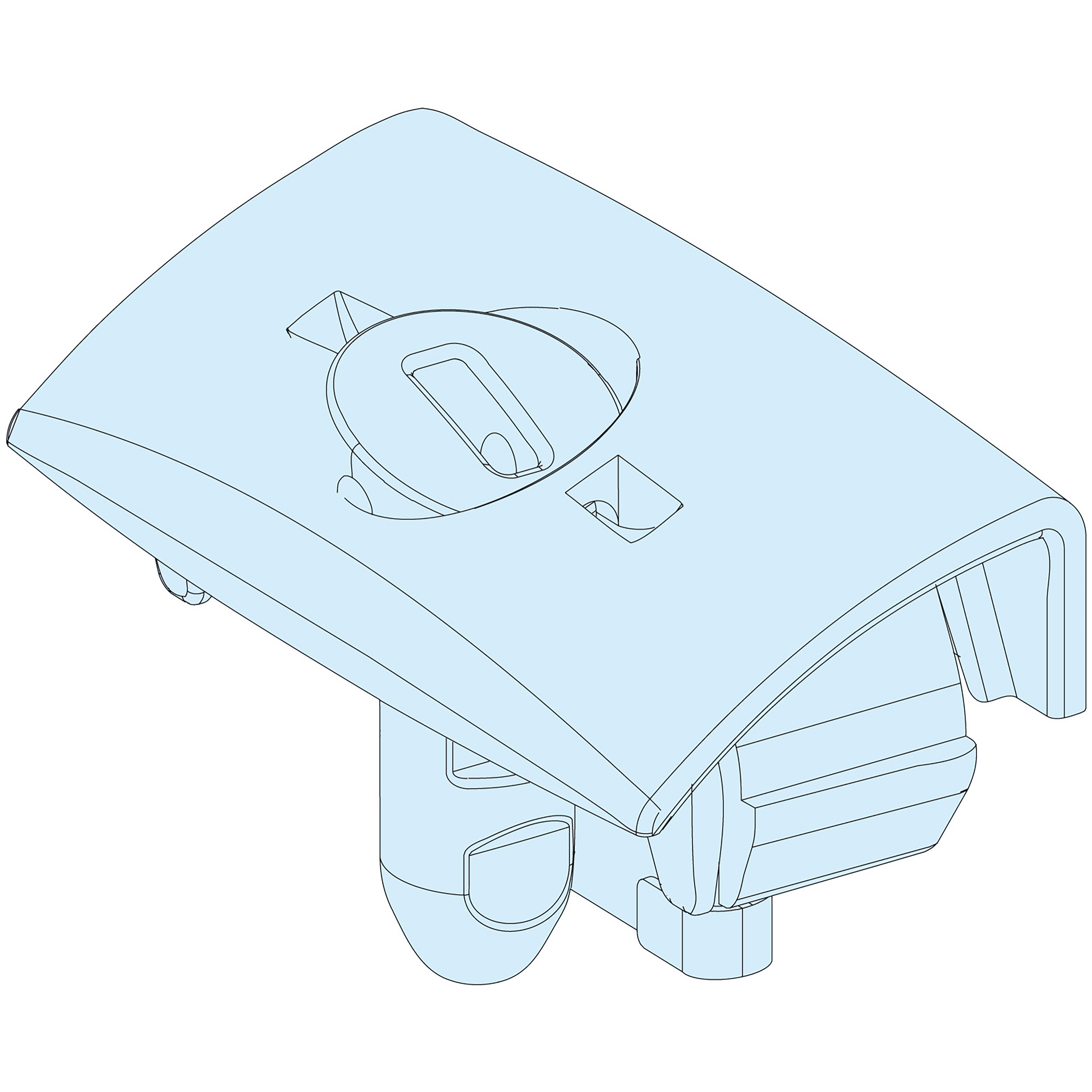 SCHNEIDER ELECTRIC - 20 maniglie+serrature piastre frontali