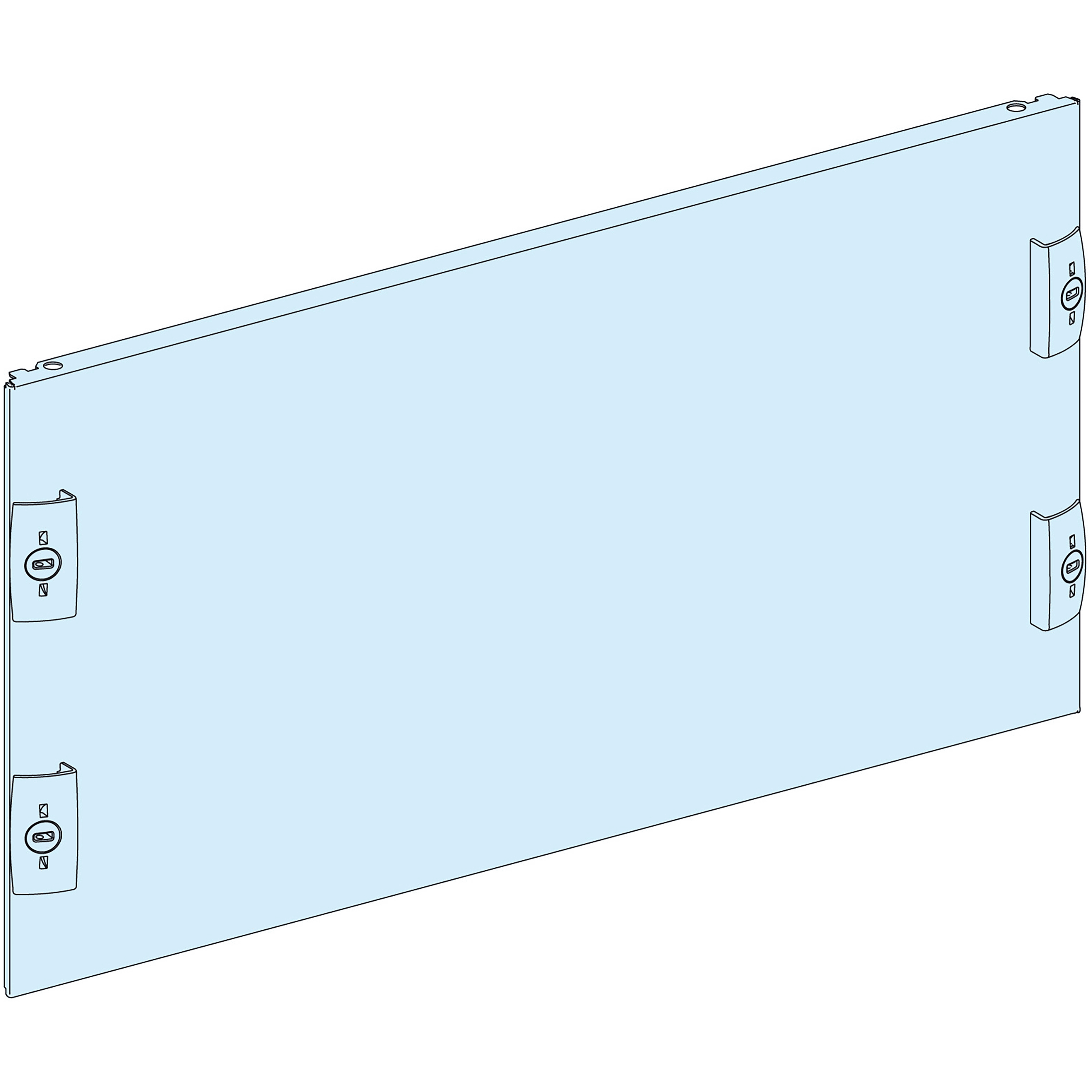 SCHNEIDER ELECTRIC - Piastra frontale piena 6M