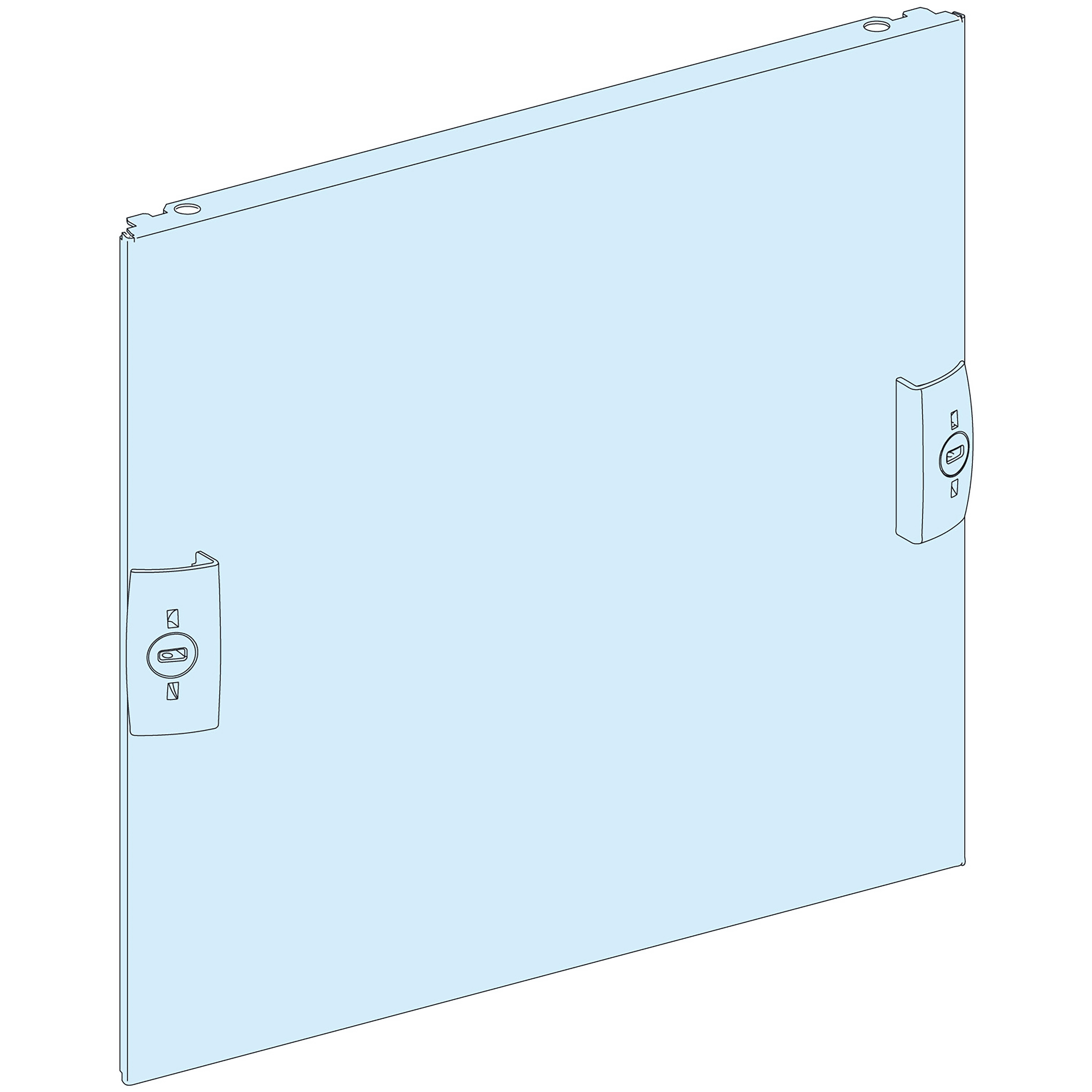 SCHNEIDER ELECTRIC - Piastra frontale piena 4M L250