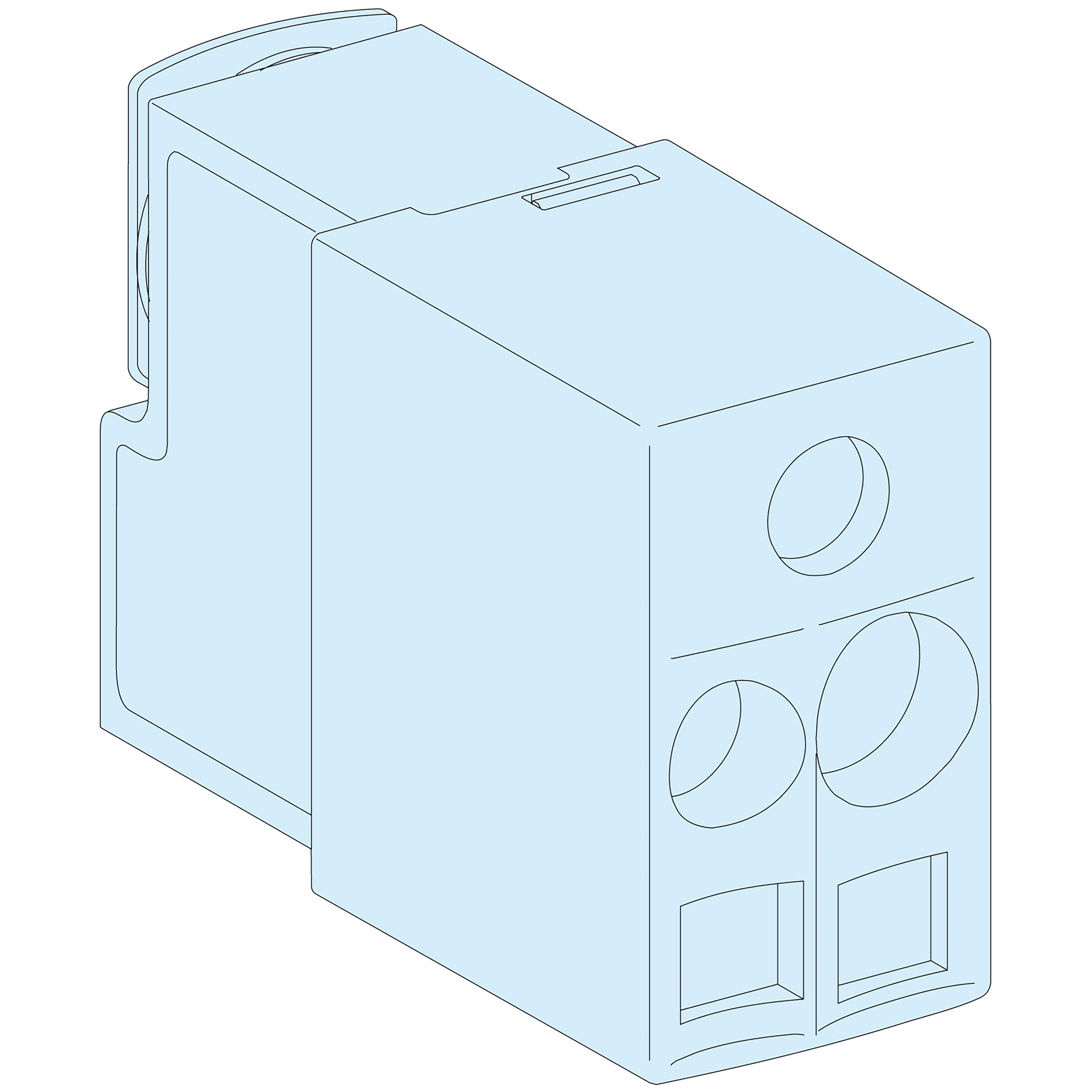 SCHNEIDER ELECTRIC - 12 morsetti 6-10mmq Powerclip