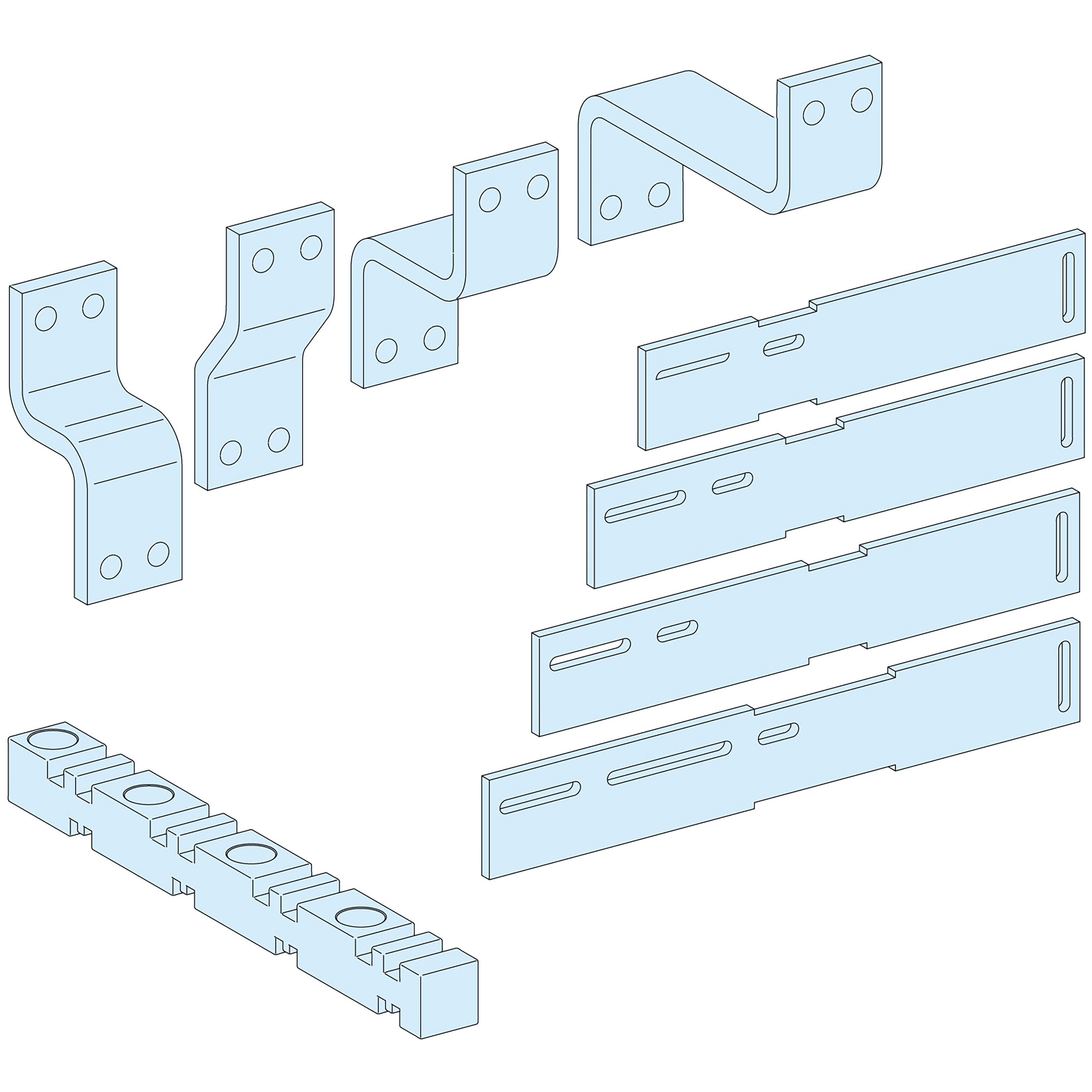 SCHNEIDER ELECTRIC - Collegamento INS630b-1600A V 4P