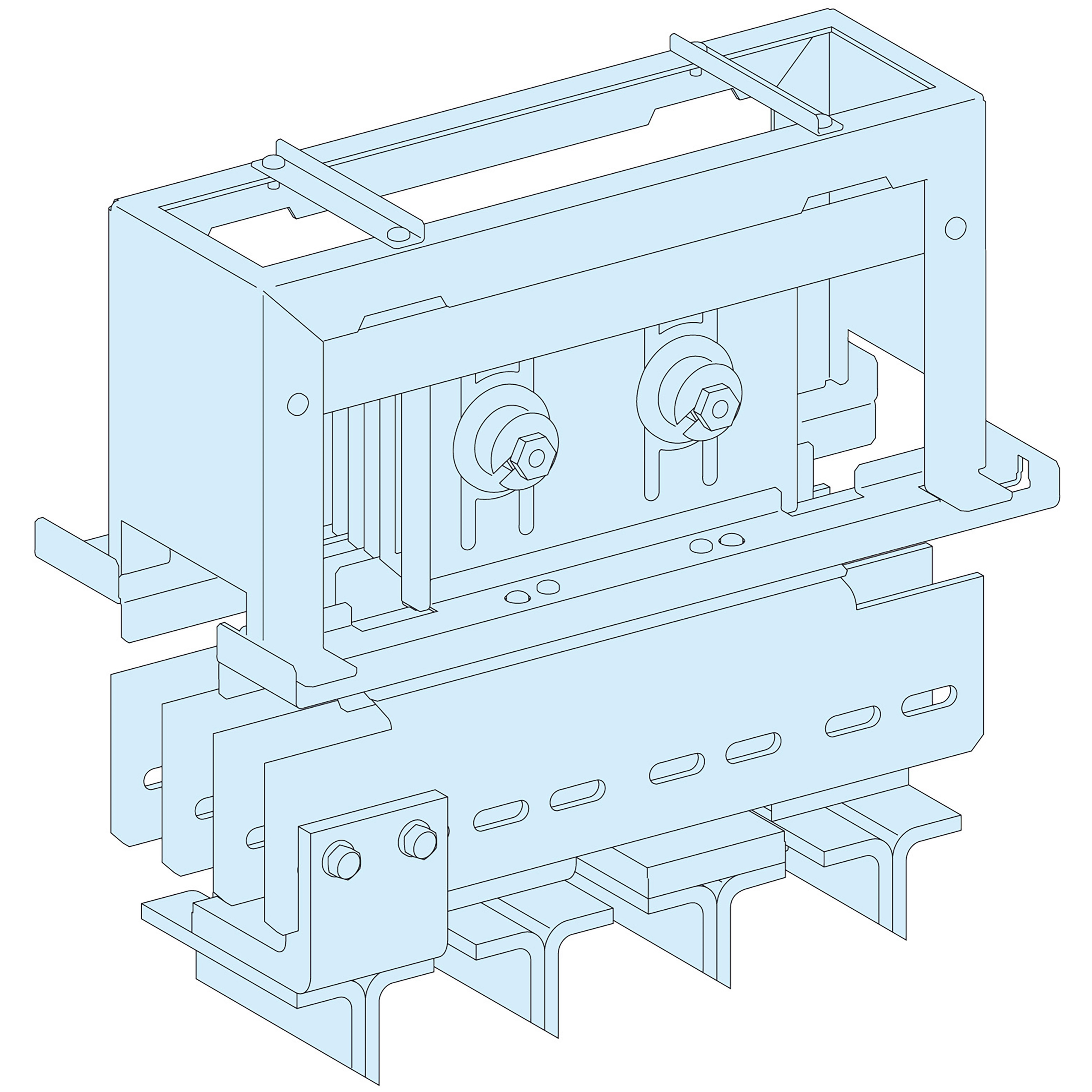 SCHNEIDER ELECTRIC - Collegamento Canalis 1600A MTZ2 3P